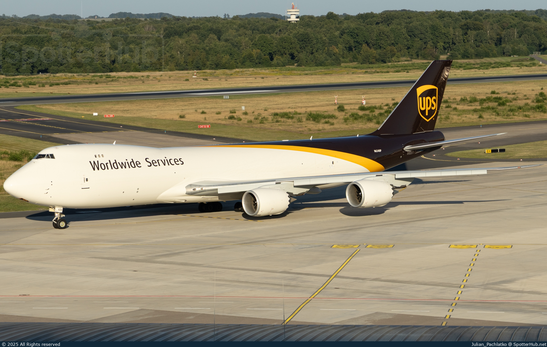 Photo of N634UP - Boeing 747-87UF operated by UPS United Parcel Service