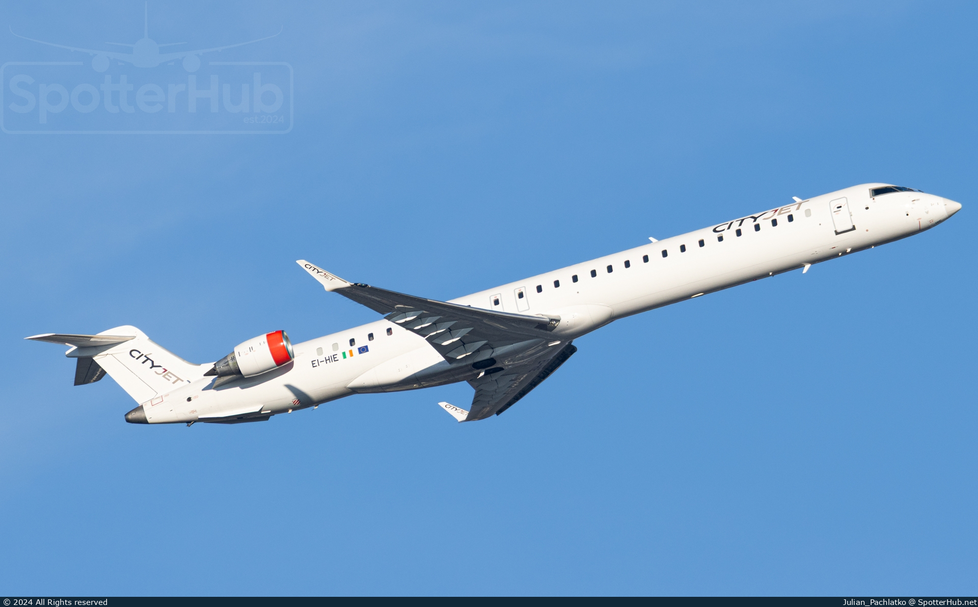 Photo of EI-HIE - Bombardier CRJ-1000EL operated by CityJet