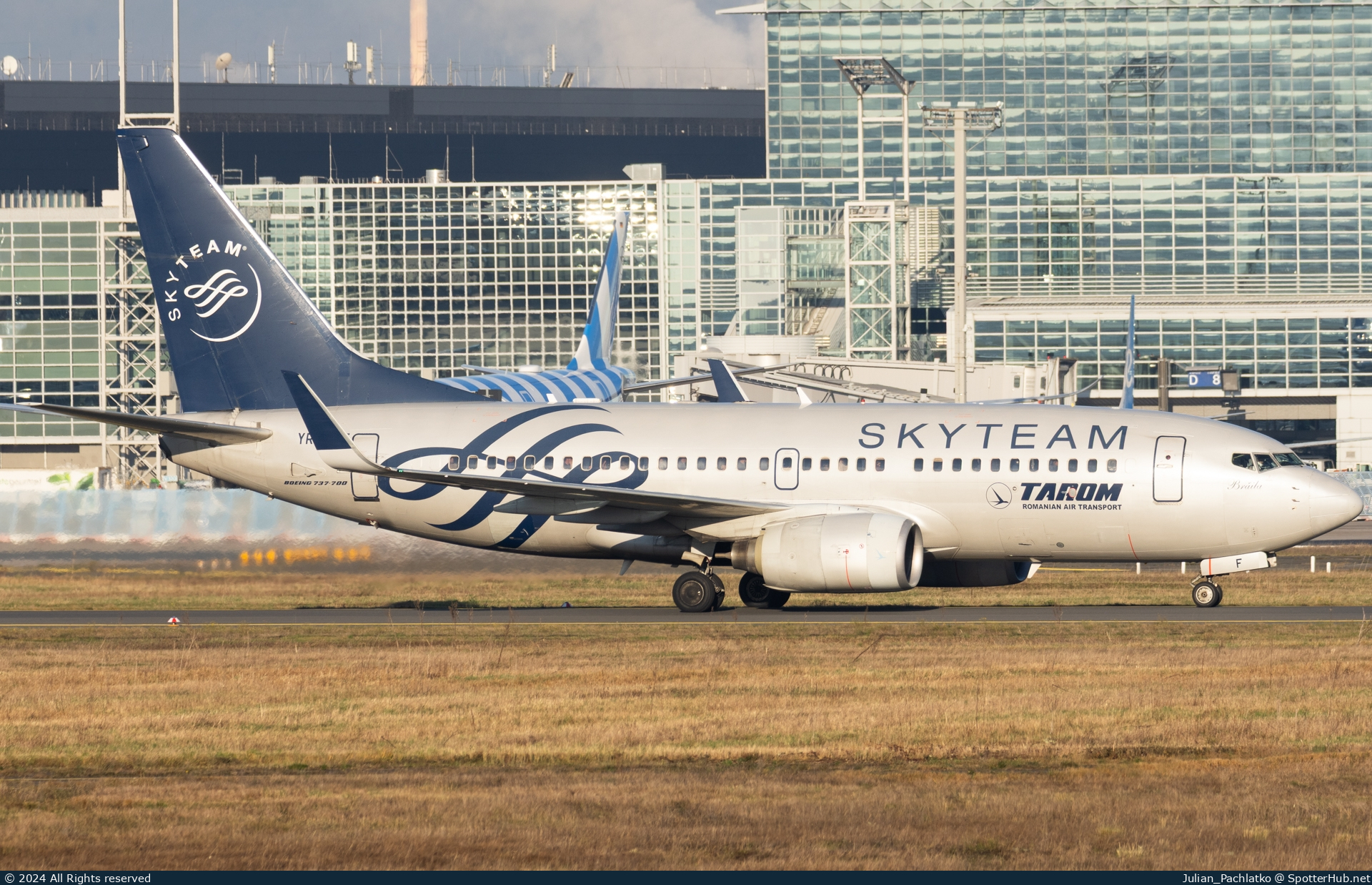 Photo of YR-BGF - Boeing 737-78J operated by Tarom - Romanian Air Transport