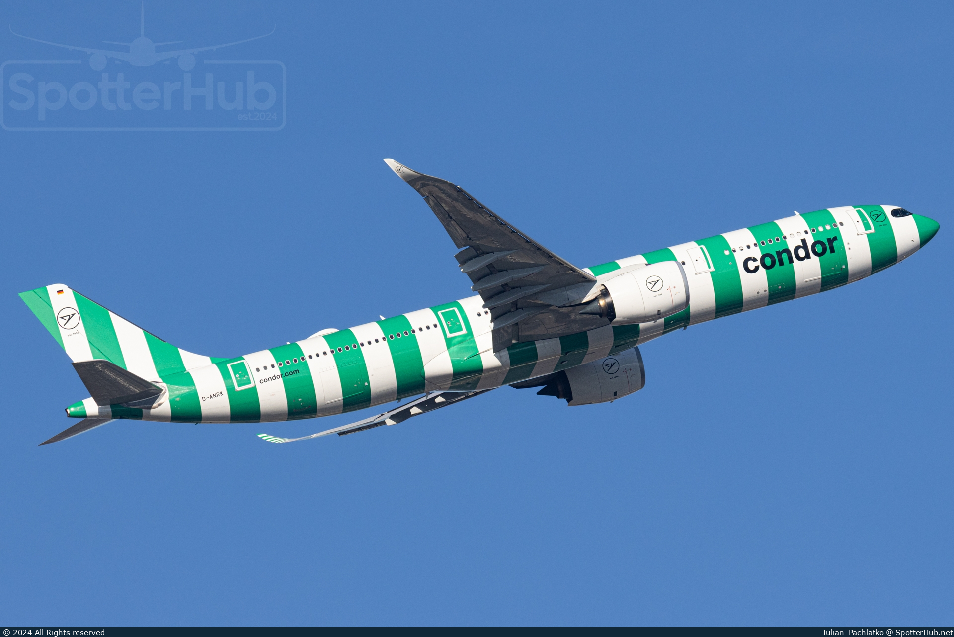 Photo of D-ANRK - Airbus A330-941 operated by Condor