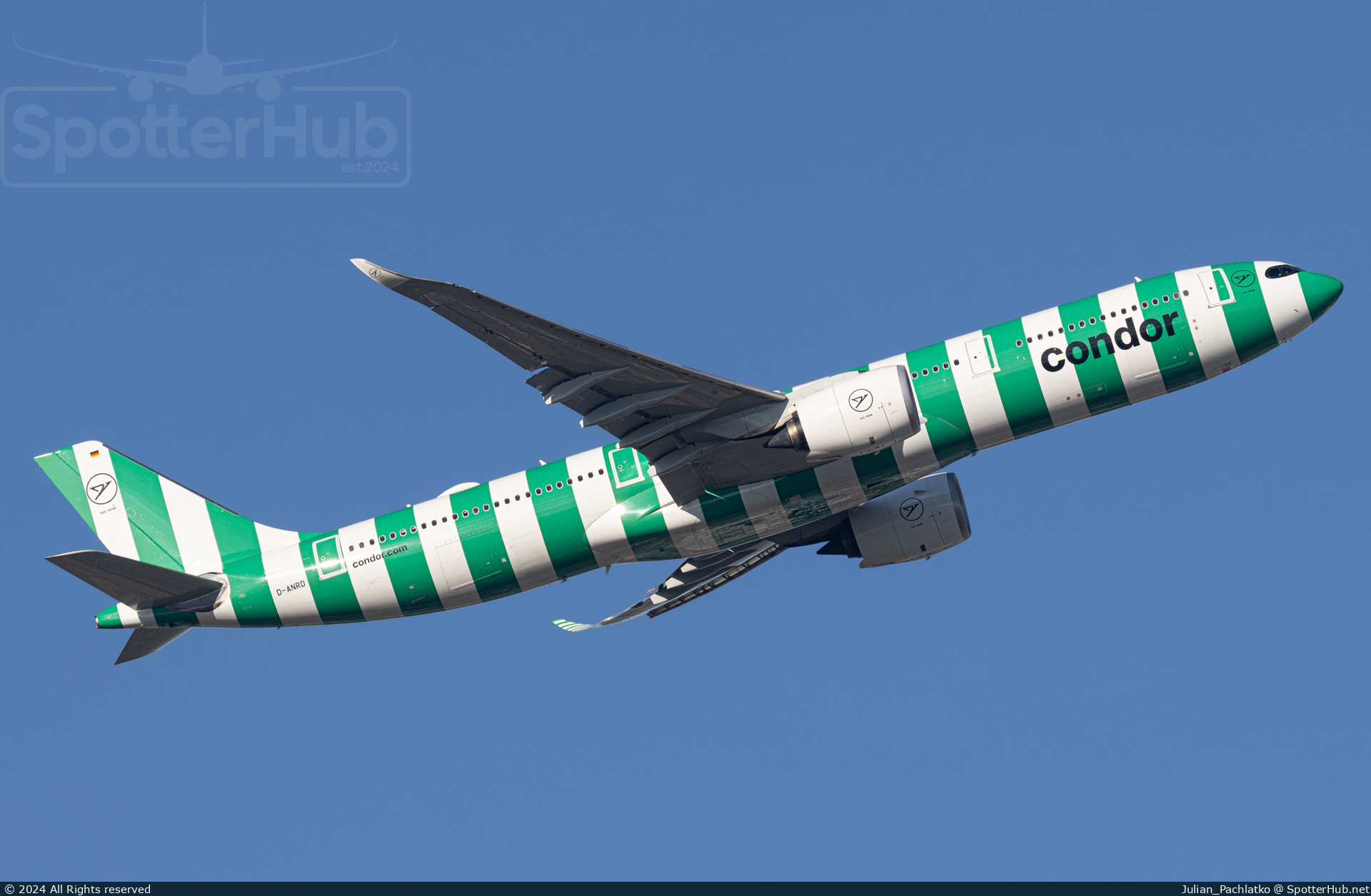 Photo of D-ANRD - Airbus A330-941 operated by Condor