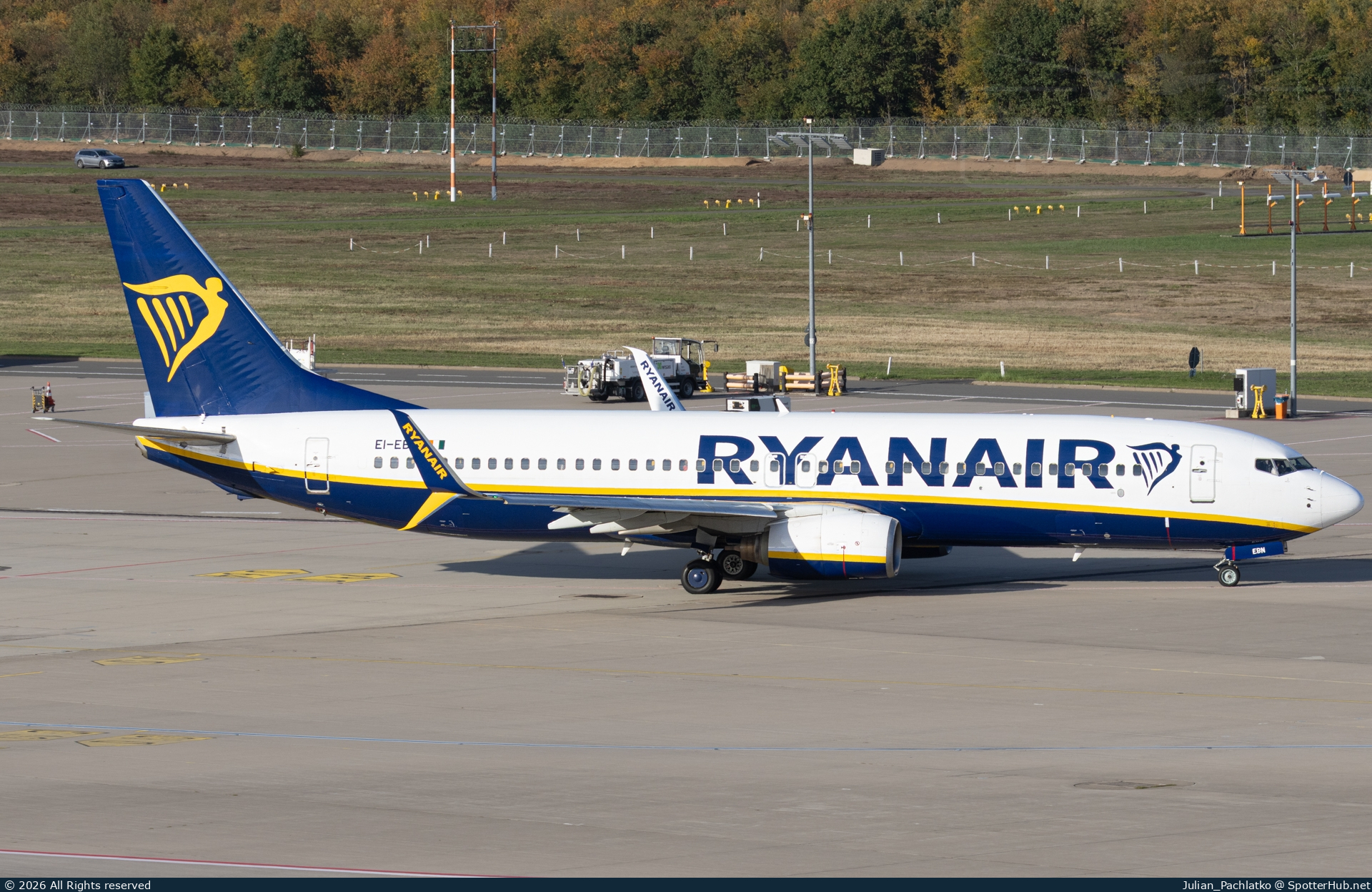 Photo of EI-EBN - Boeing 737-8AS operated by Ryanair