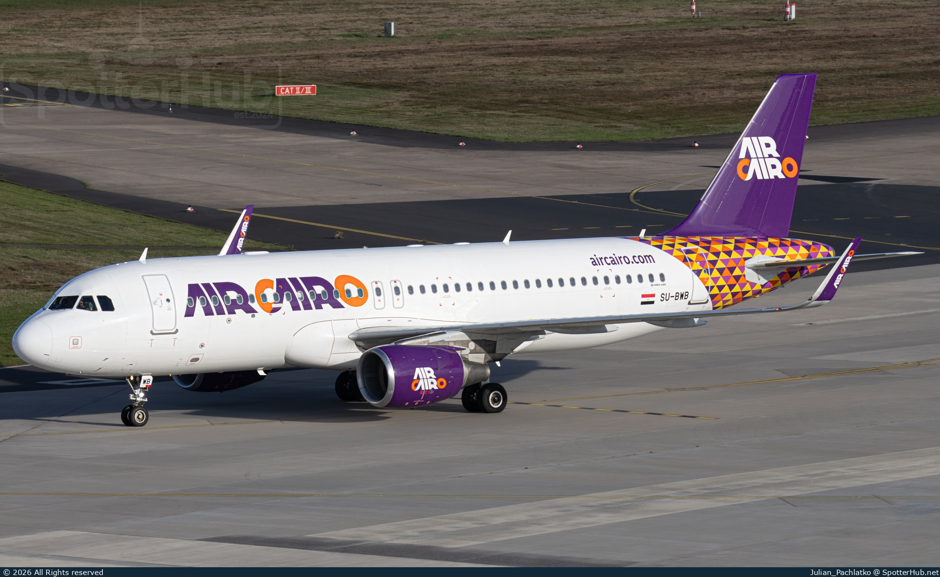 Photo of SU-BWB - Airbus A320-214 operated by Air Cairo
