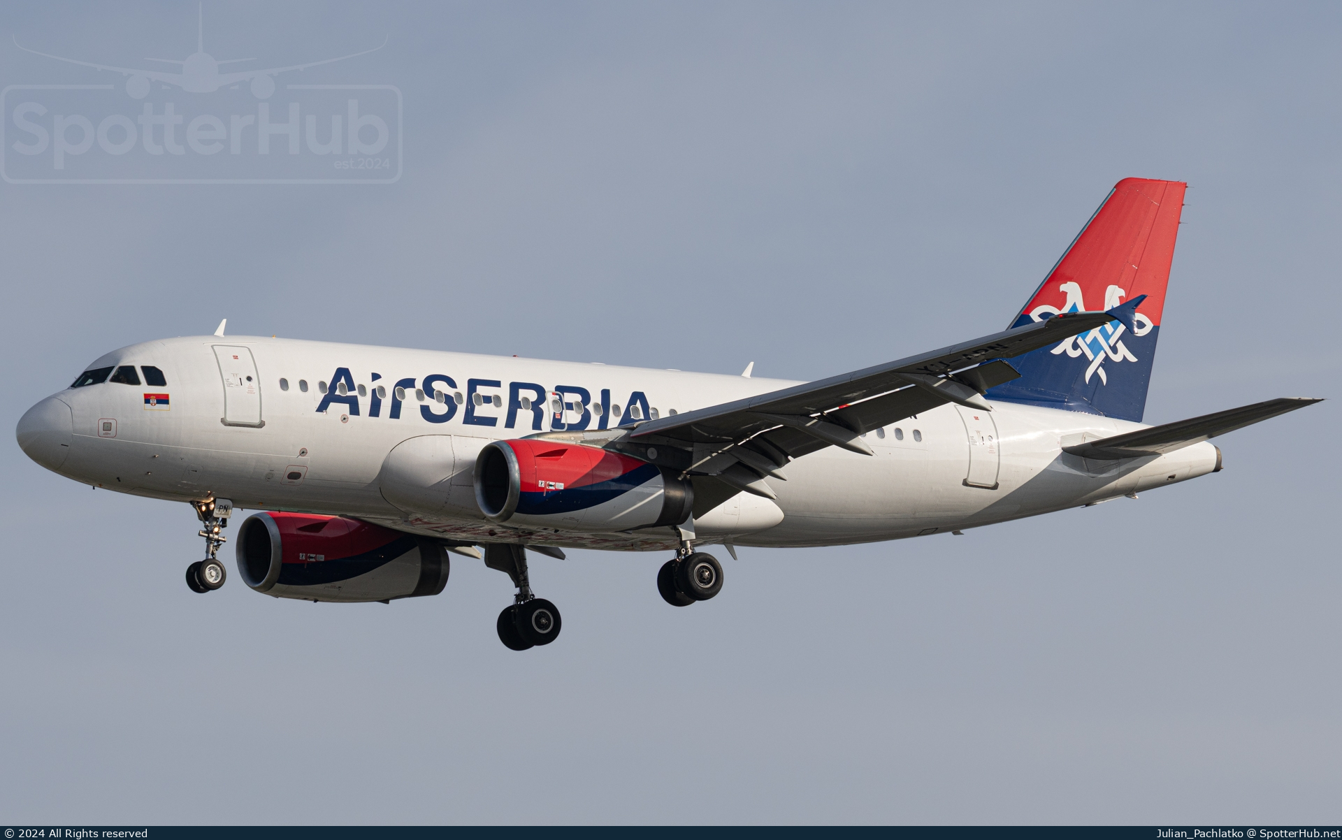 Photo of YU-APN - Airbus A319-132 operated by Air Serbia