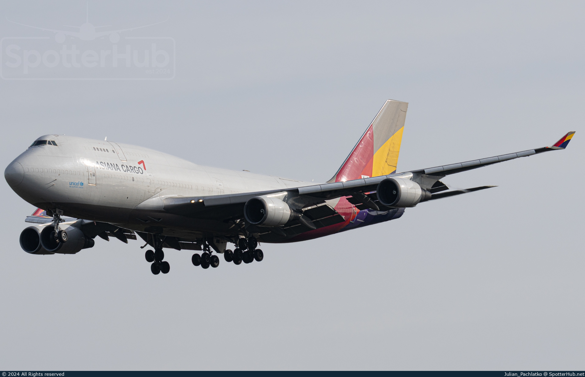 Photo of HL7415 - Boeing 747-48E(BDSF) operated by Asiana Cargo