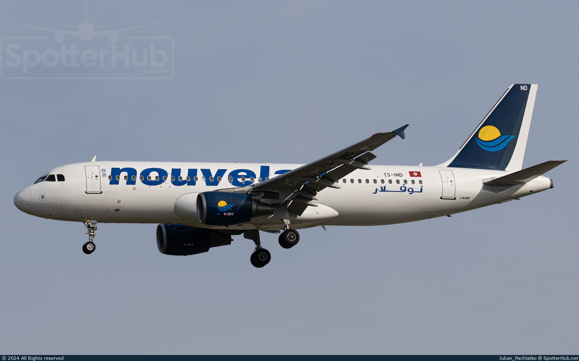 Photo of TS-IND - Airbus A320-214 operated by Nouvelair