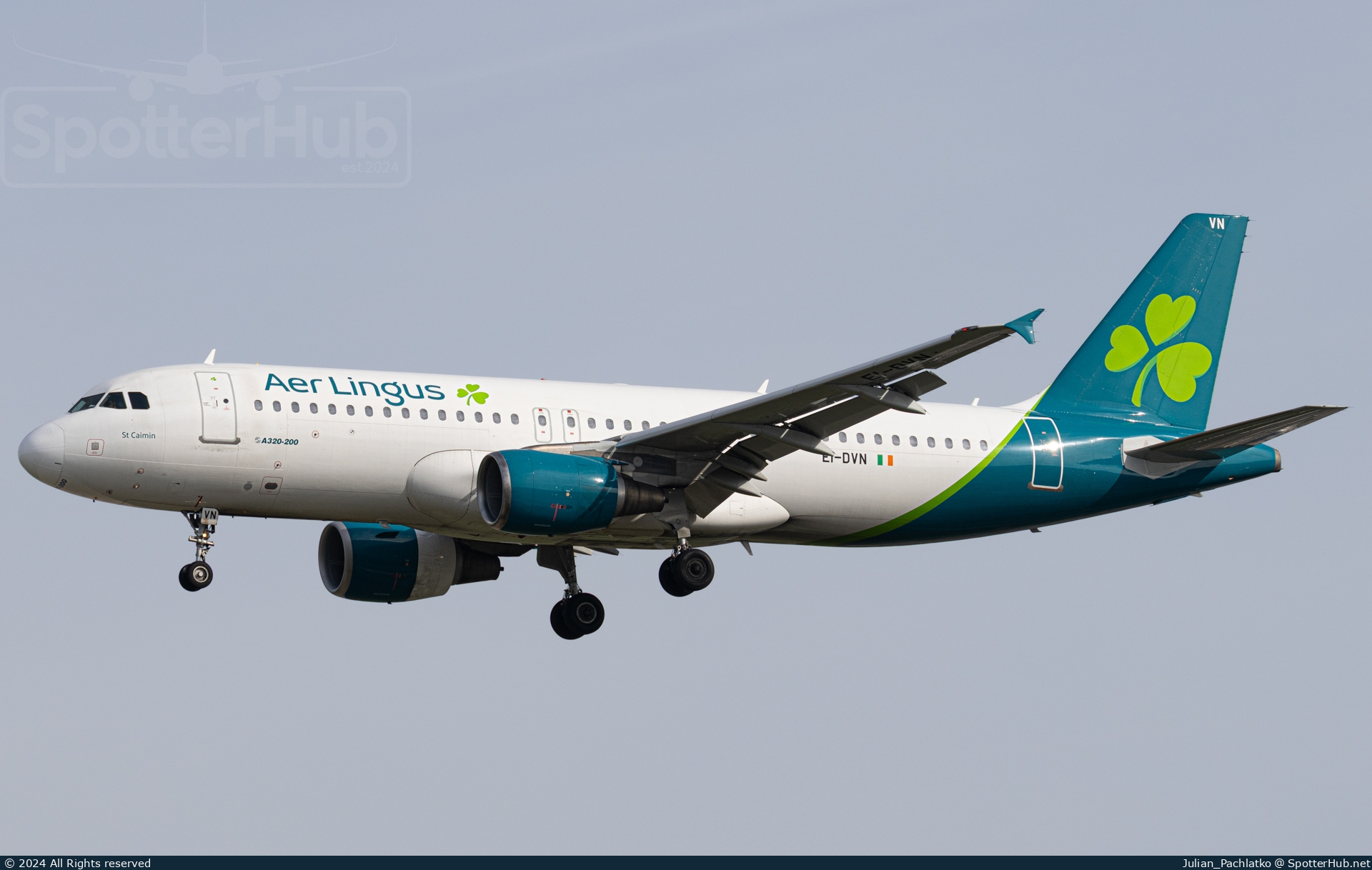 Photo of EI-DVN - Airbus A320-214 operated by Aer Lingus