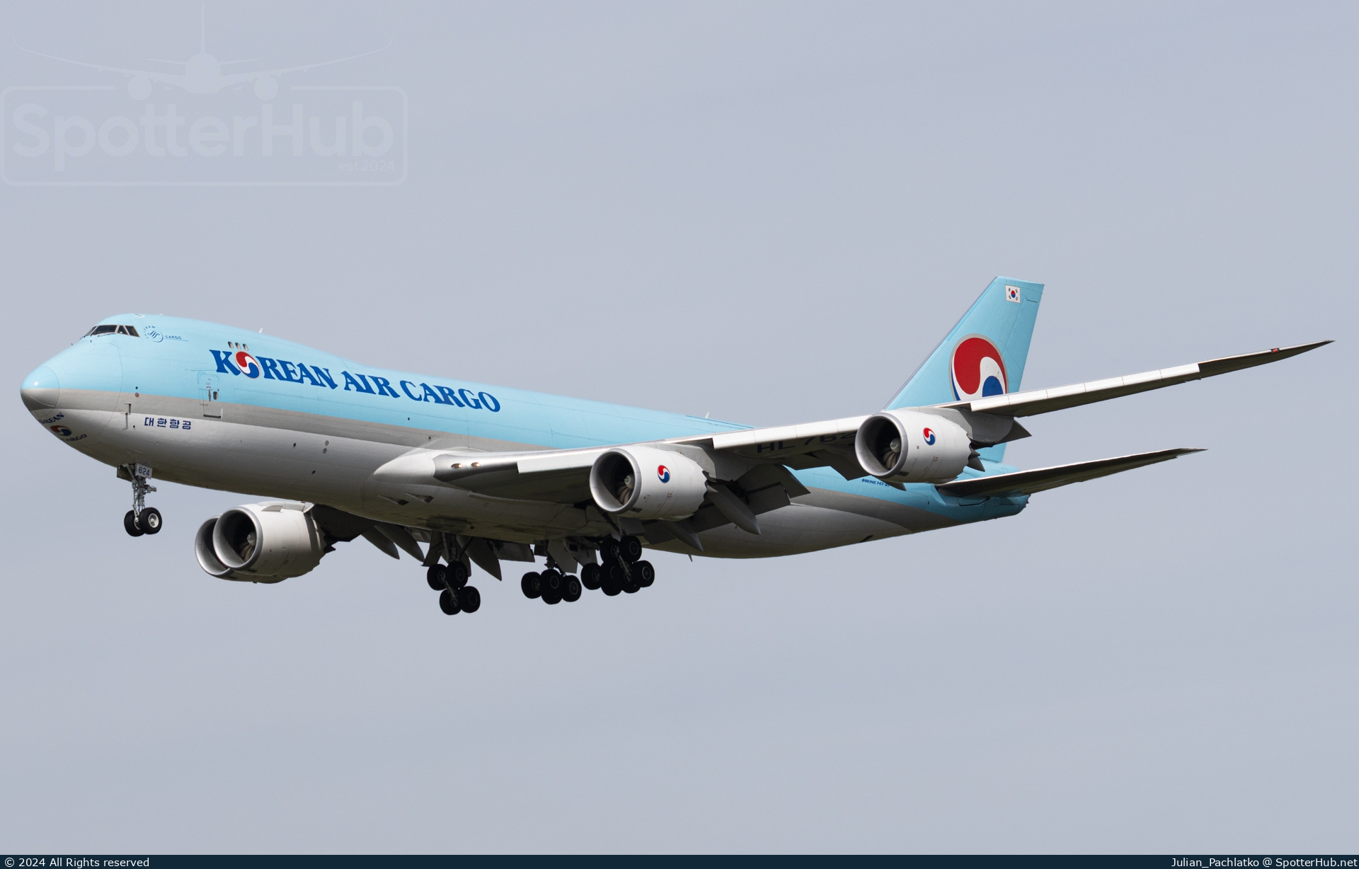 Photo of HL7624 - Boeing 747-8B5F operated by Korean Air Cargo
