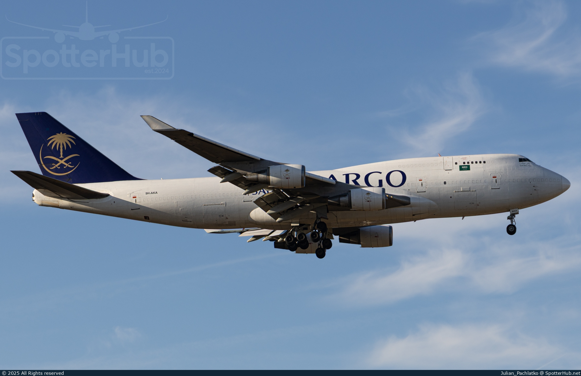 Photo of 9H-AKA - Boeing 747-45E(BDSF) operated by Saudia Cargo (opb Air Atlanta Europe)