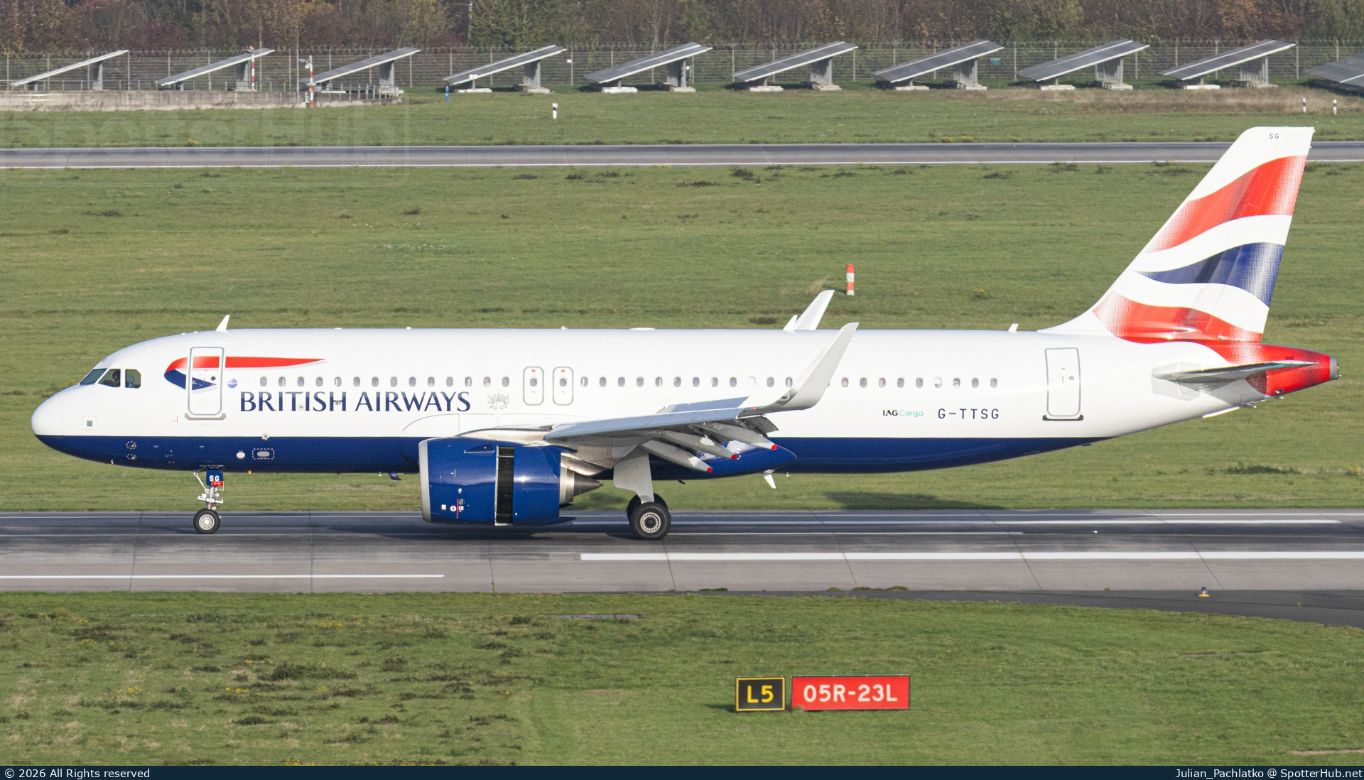 Photo of G-TTSG - Airbus A320-251N operated by British Airways