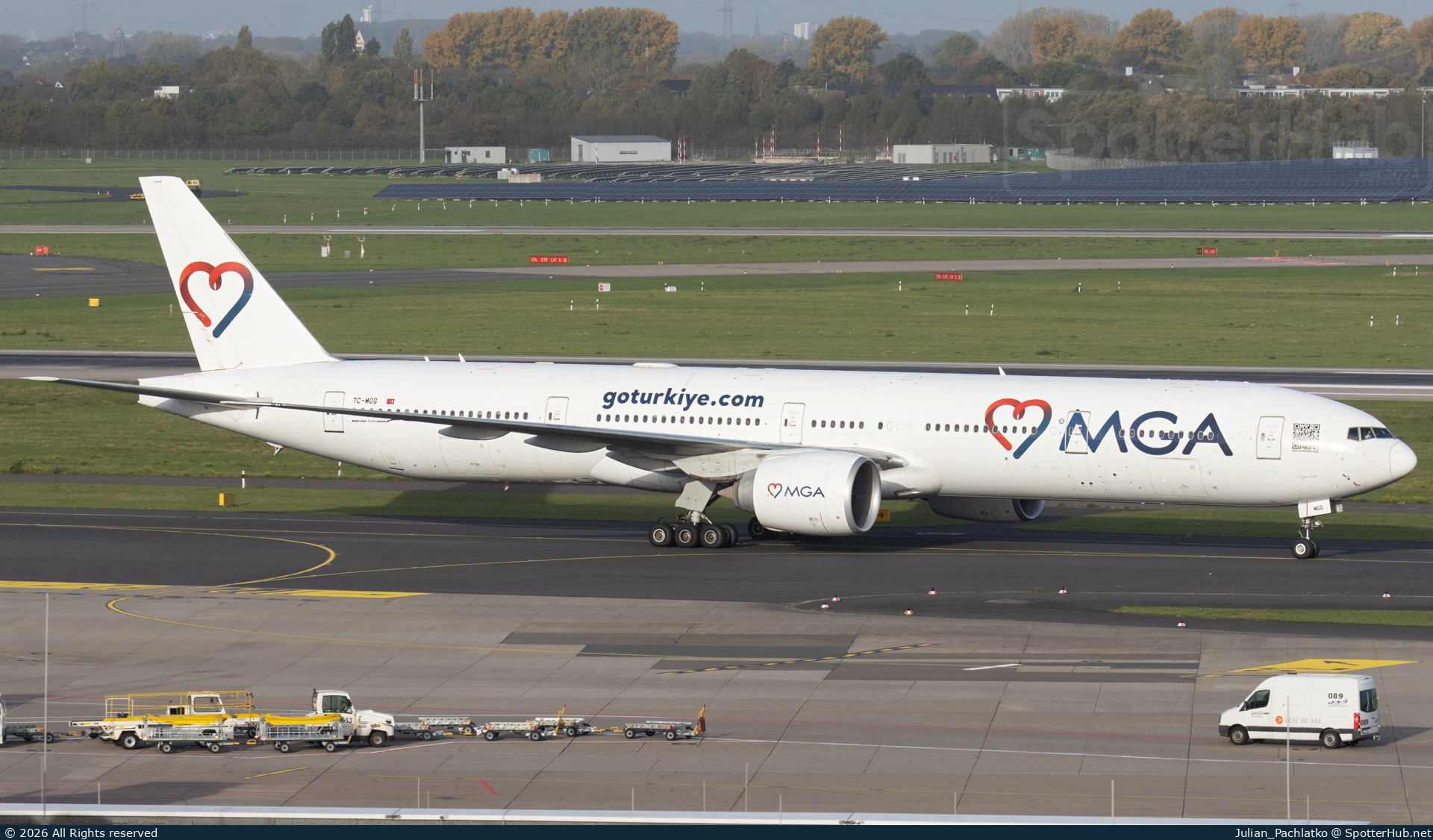 Photo of TC-MGG - Boeing 777-3ZG(ER) operated by Mavi Gök Airlines