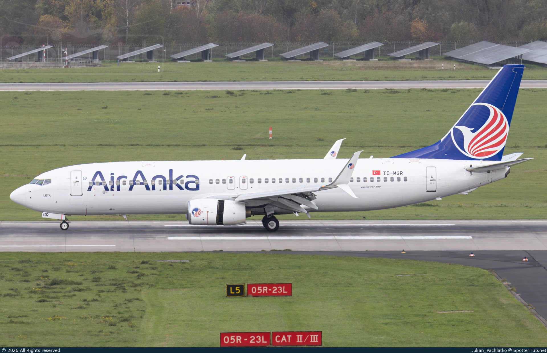 Photo of TC-MGR - Boeing 737-85F operated by Air Anka (opb Mavi Gök Airlines)