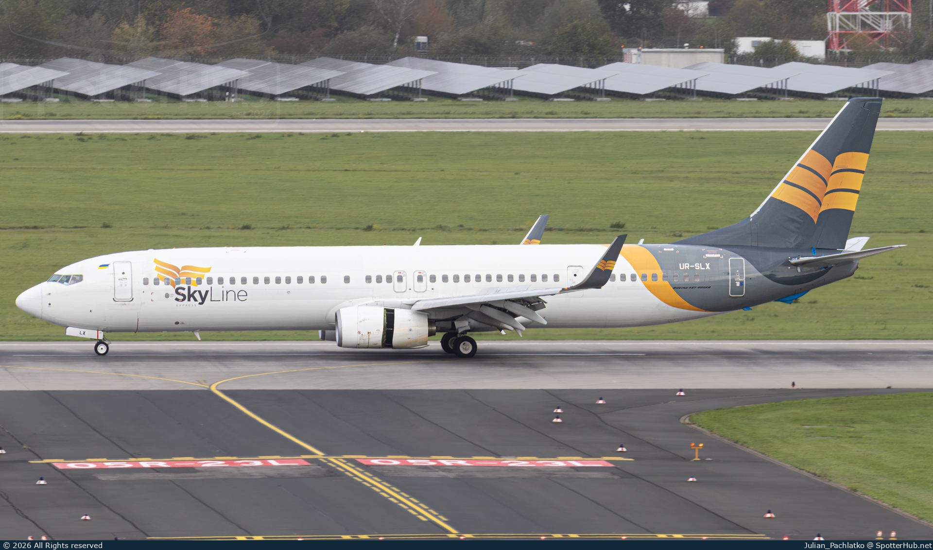 Photo of UR-SLX - Boeing 737-94X(ER) operated by Skyline Express Airlines