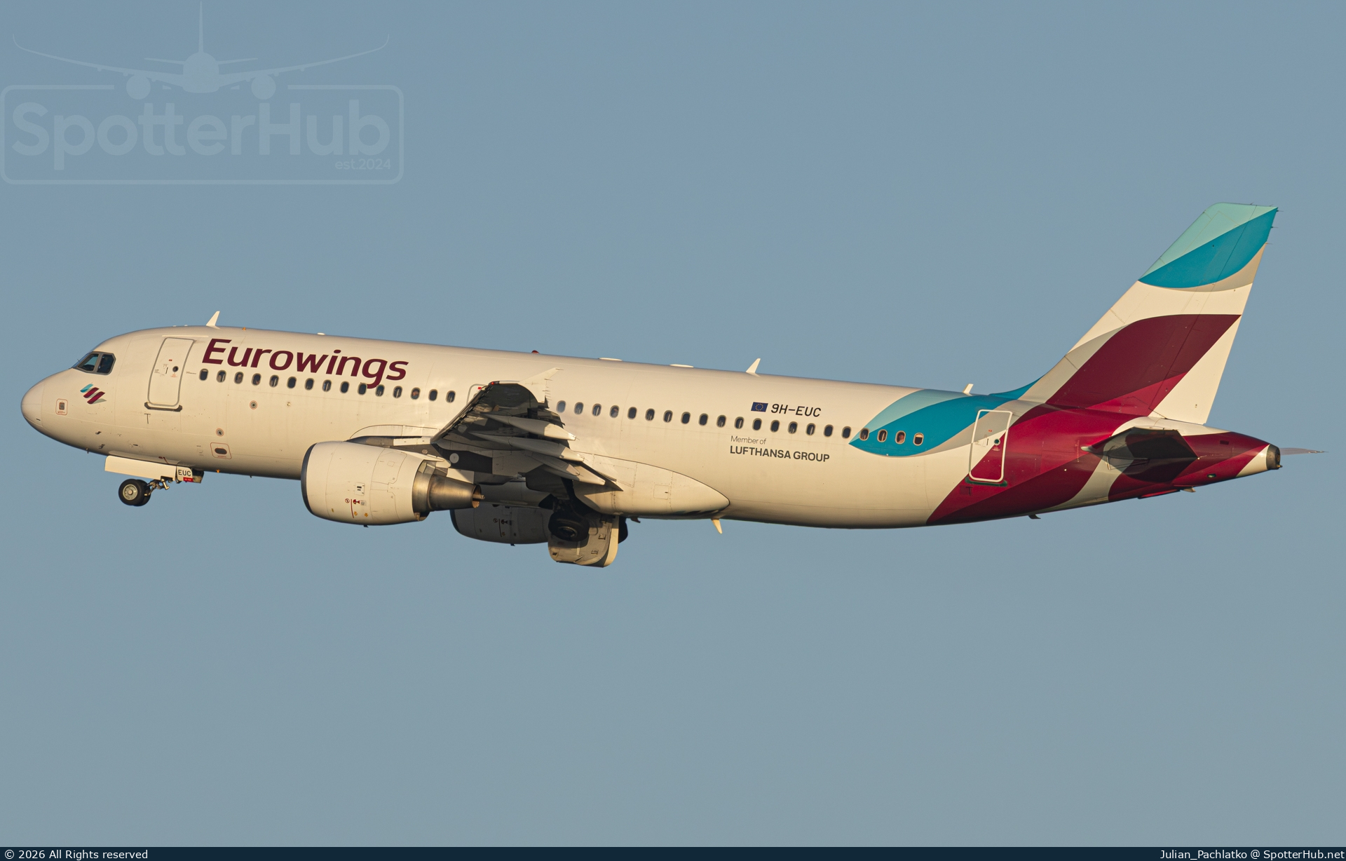 Photo of 9H-EUC - Airbus A320-214 operated by Eurowings Europe Malta