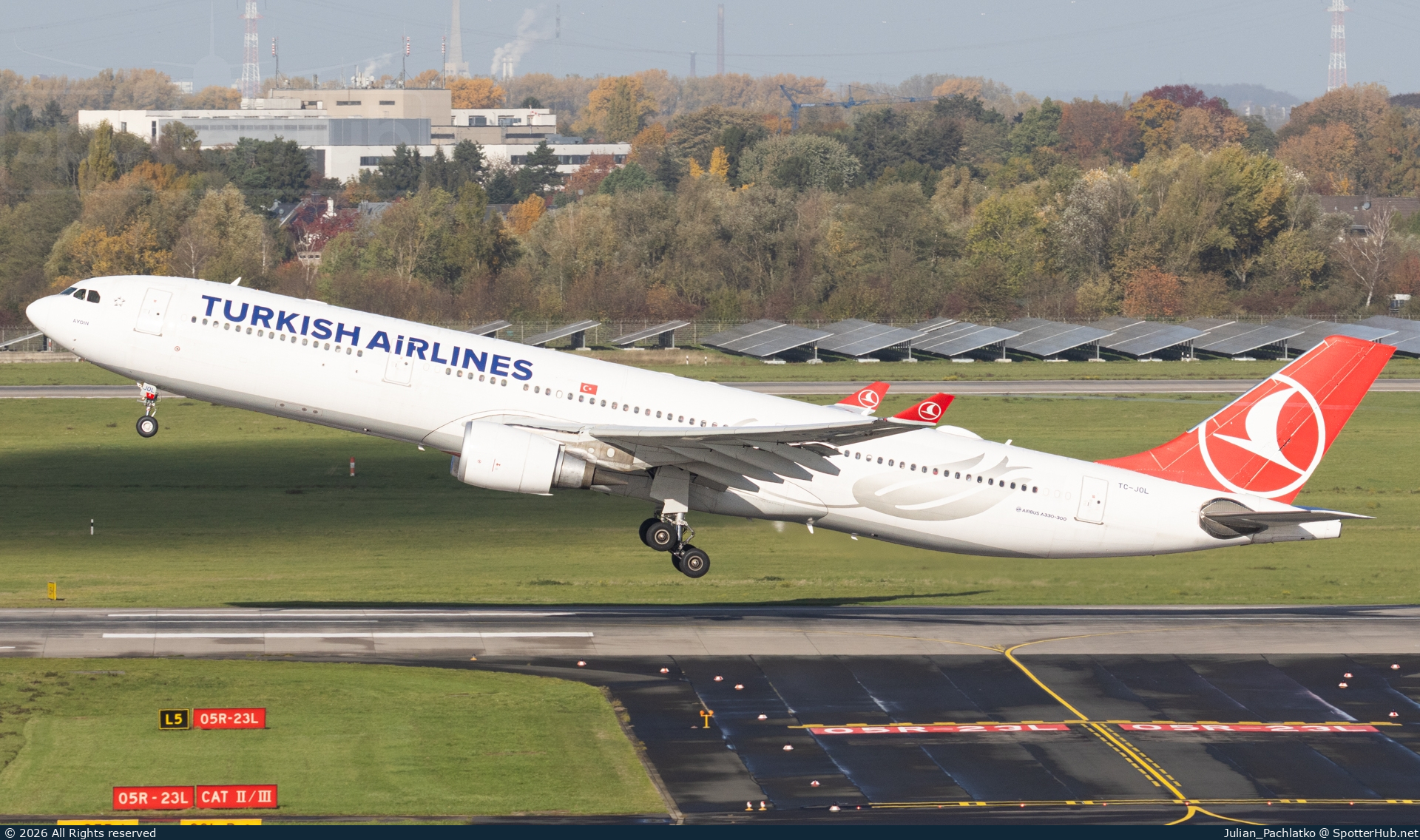 Photo of TC-JOL - Airbus A330-303 operated by Turkish Airlines