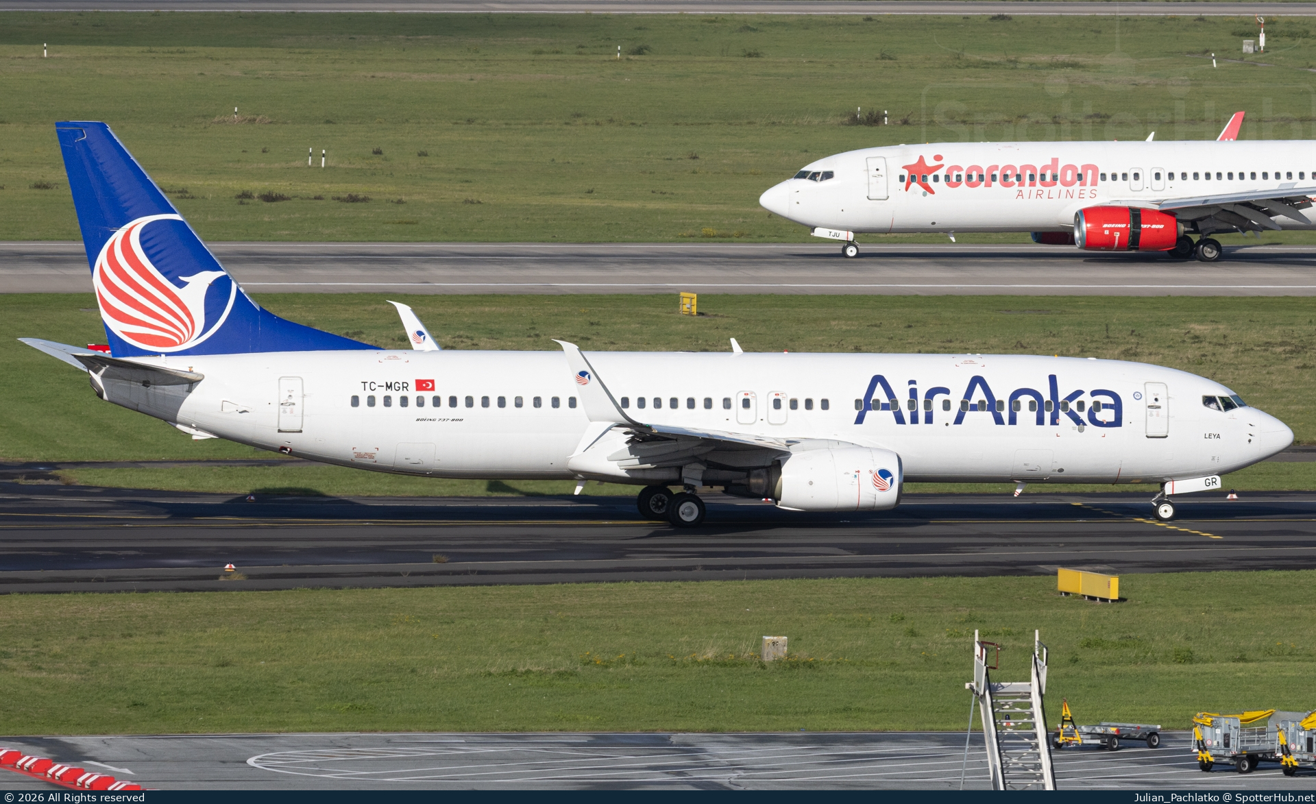 Photo of TC-MGR - Boeing 737-85F operated by Air Anka (opb Mavi Gök Airlines)