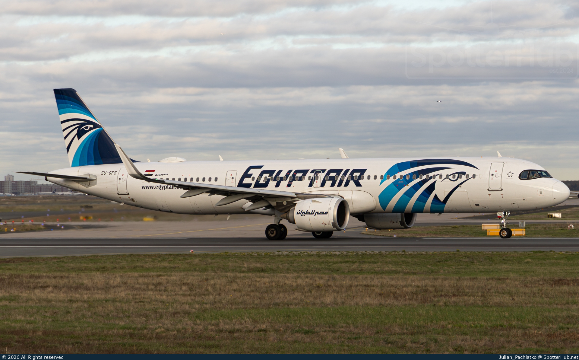 Photo of SU-GFS - Airbus A321-251NX operated by Egyptair
