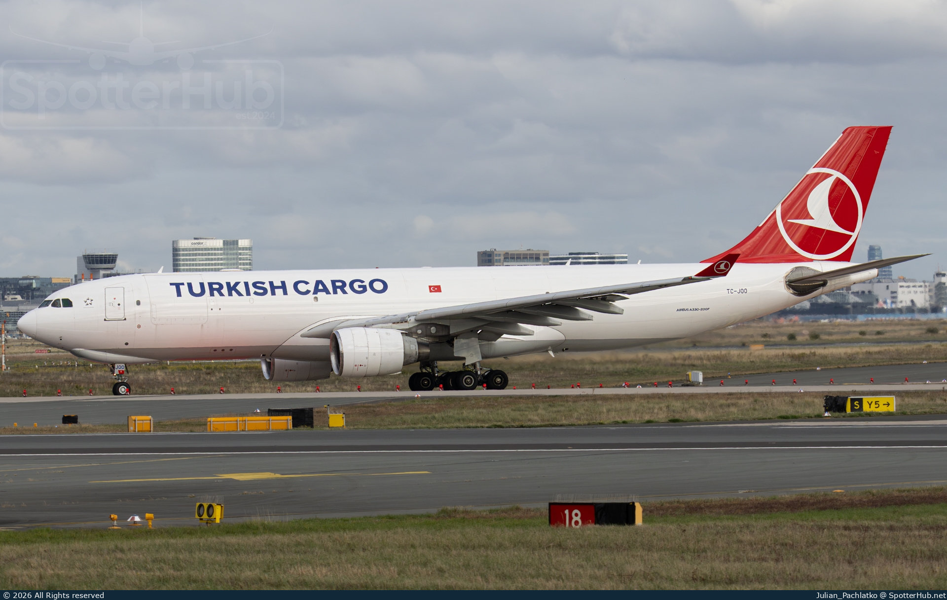 Photo of TC-JOO - Airbus A330-223F operated by Turkish Airlines Cargo