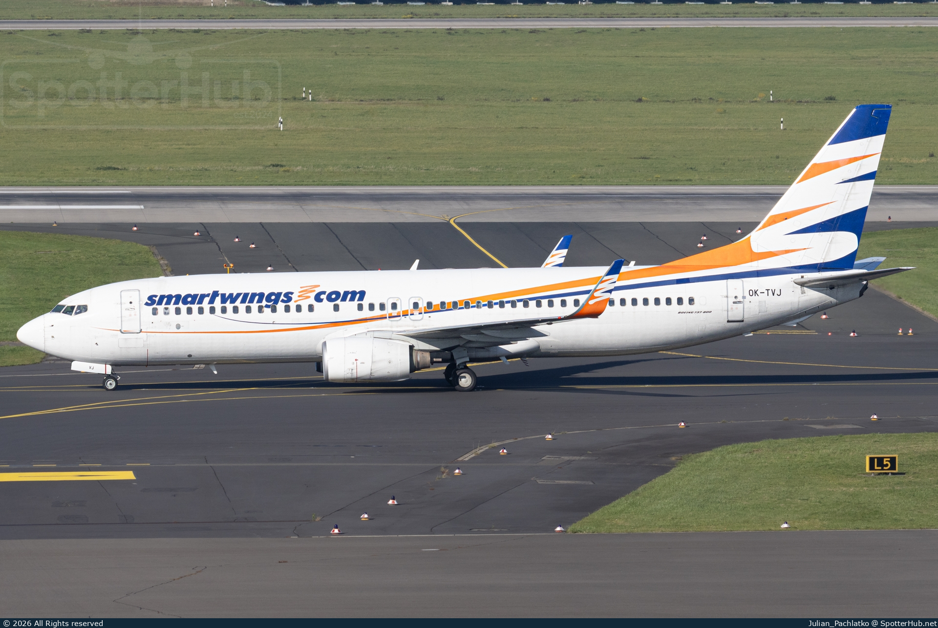 Photo of OK-TVJ - Boeing 737-8Q8 operated by SmartWings