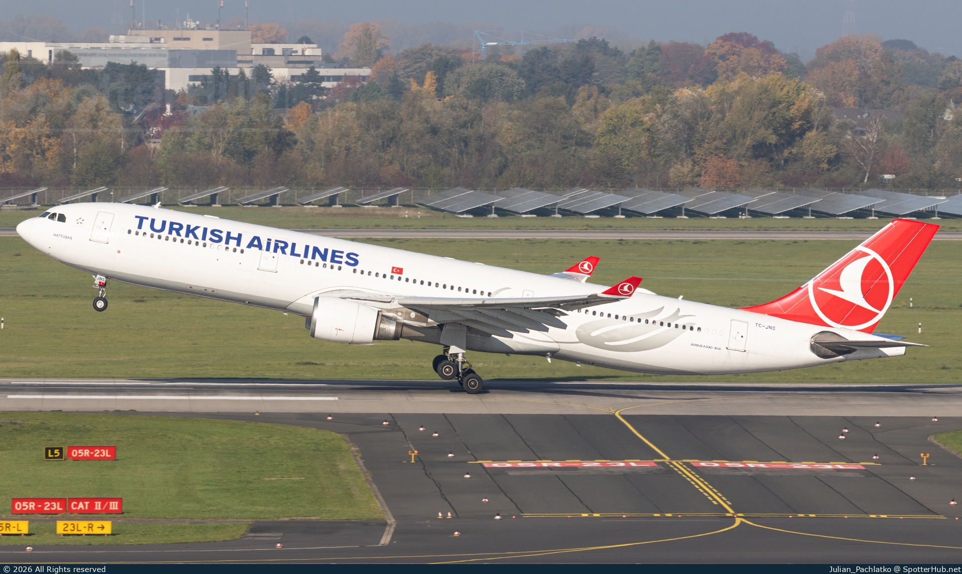 Photo of TC-JNS - Airbus A330-303 operated by Turkish Airlines