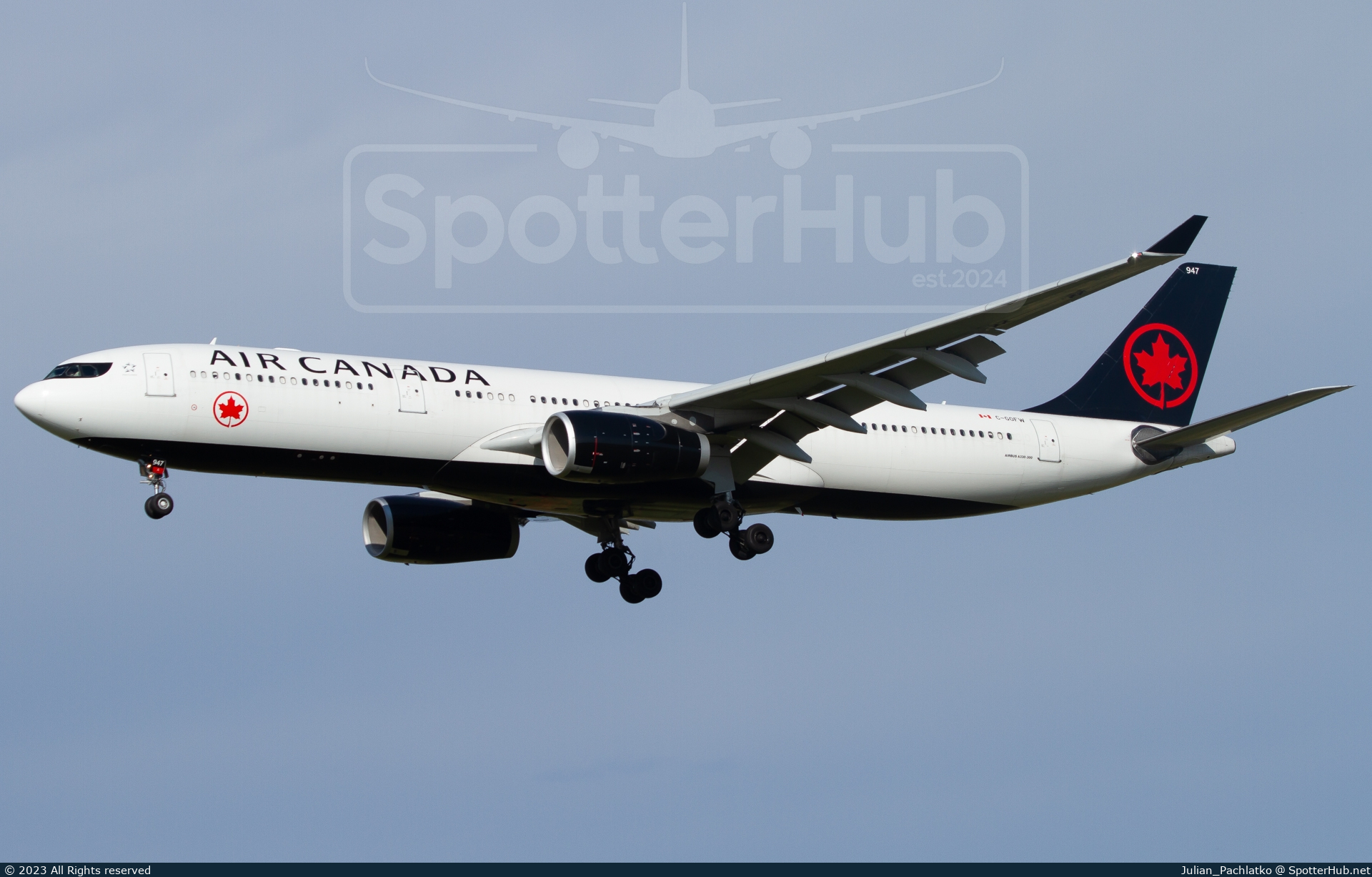 Photo of C-GOFW - Airbus A330-343 operated by Air Canada