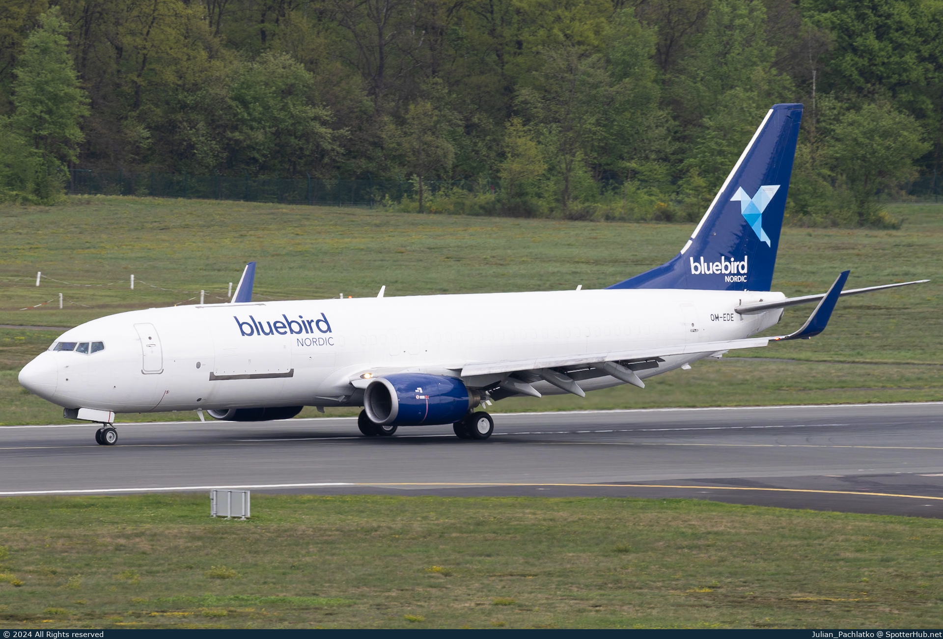 Photo of OM-EDE - Boeing 737-8F2(BCF) operated by Bluebird Nordic (opb AirExplore)