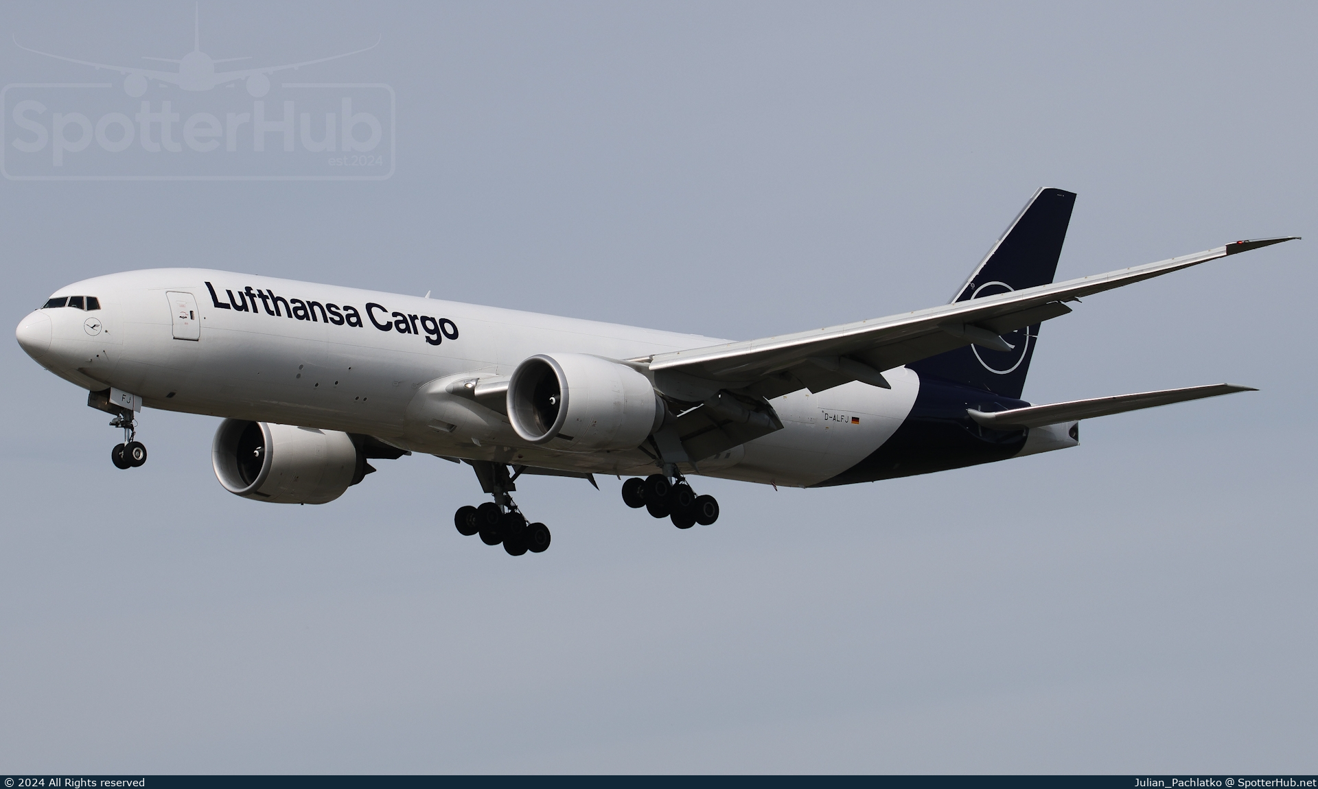 Photo of D-ALFJ - Boeing 777-F1H operated by Lufthansa Cargo