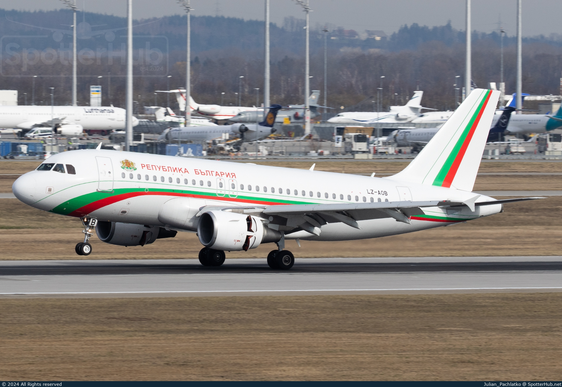 Photo of LZ-AOB - Airbus A319-112 operated by Government of Bulgaria