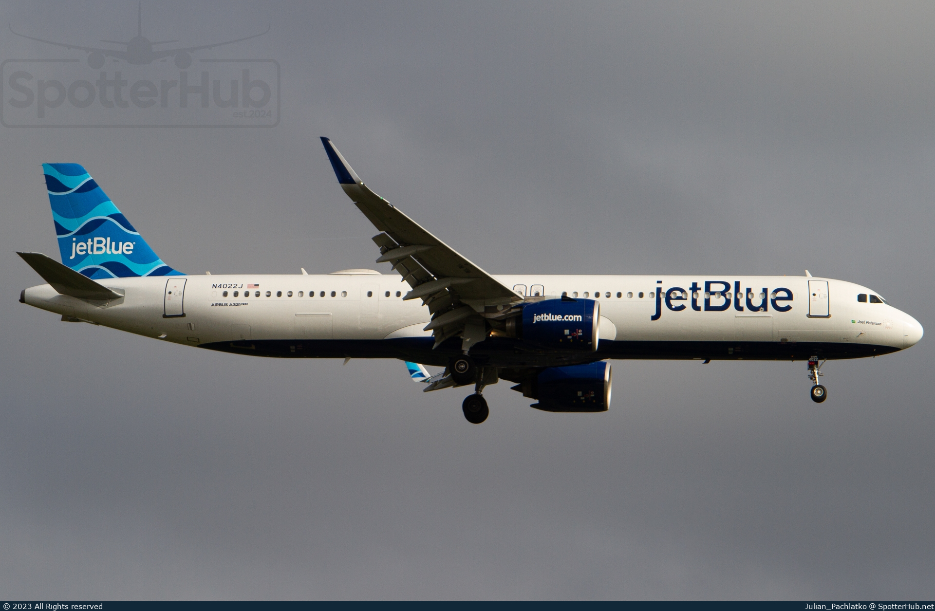 Photo of N4022J - Airbus A321-271NX operated by jetBlue Airways