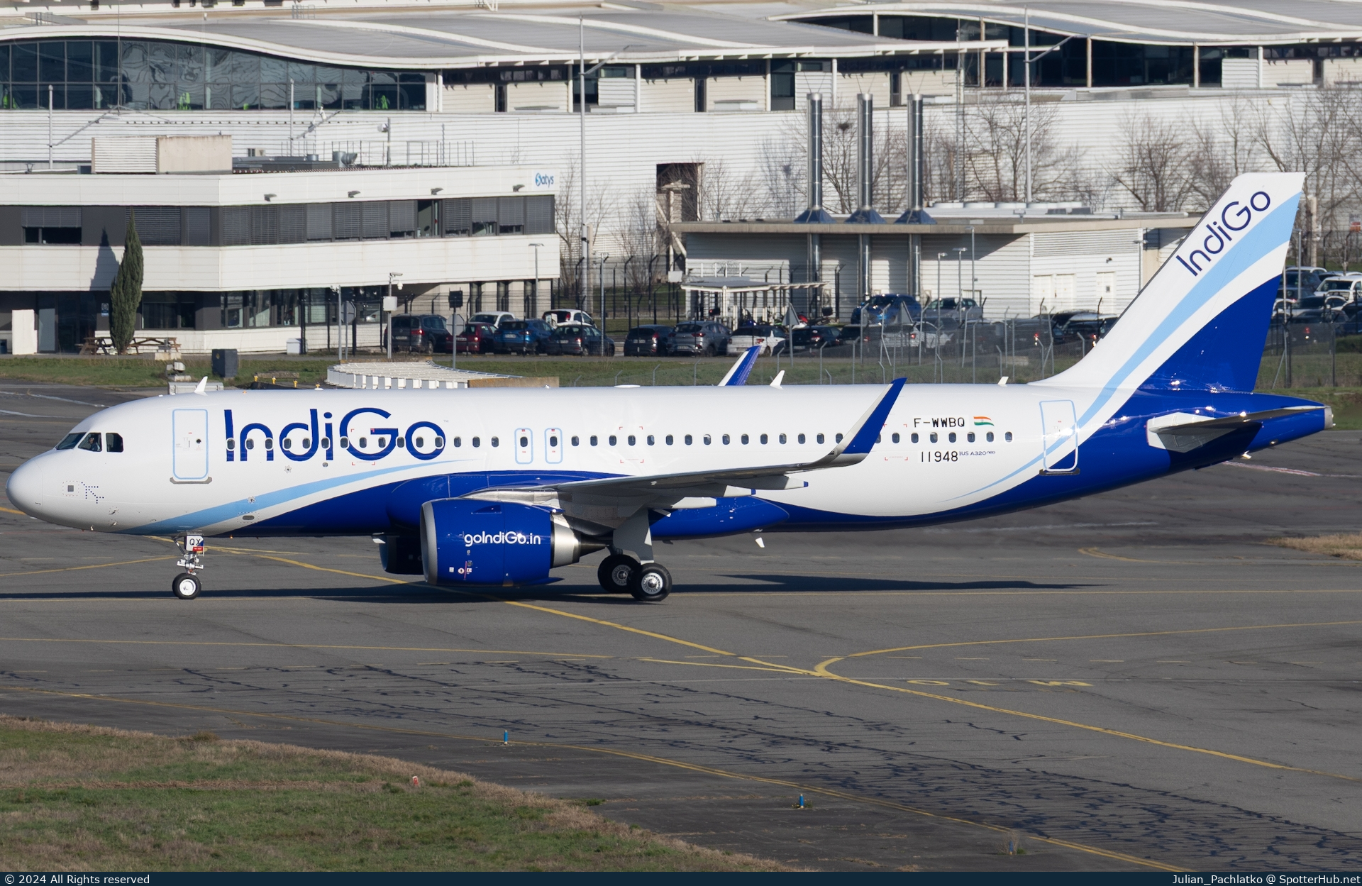 Photo of F-WWBQ - Airbus A320-251N operated by IndiGo