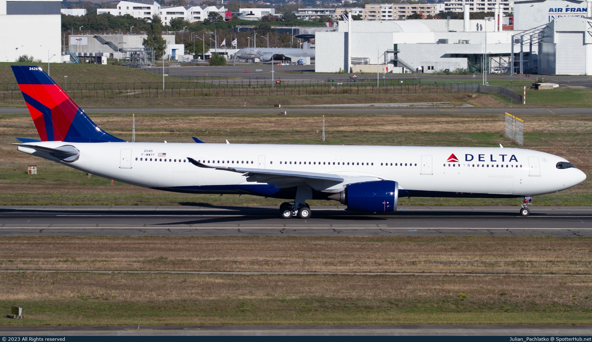 Photo of F-WWYF - Airbus A330-941 operated by Delta Air Lines