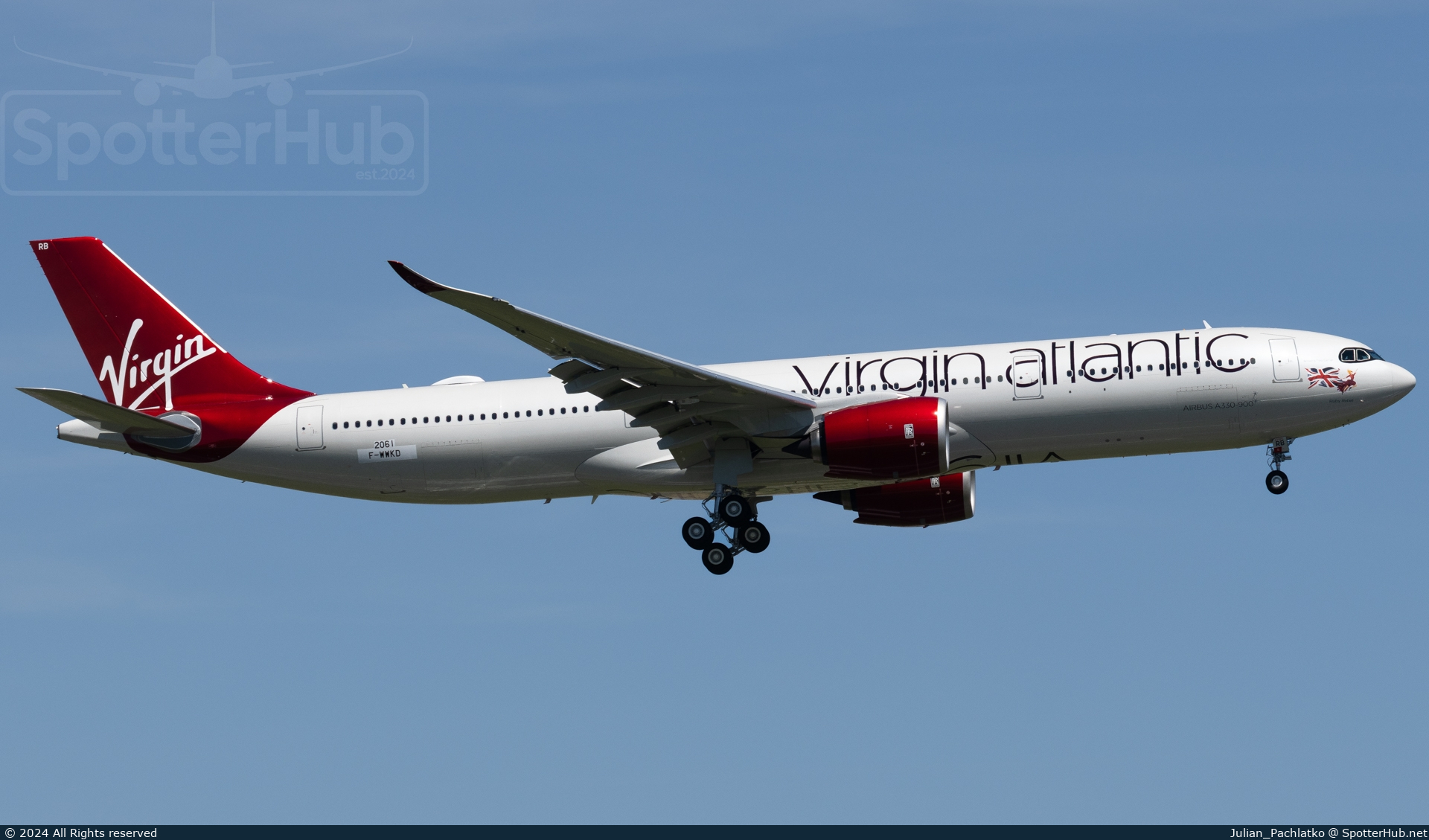 Photo of F-WWKD - Airbus A330-941 operated by Virgin Atlantic Airways