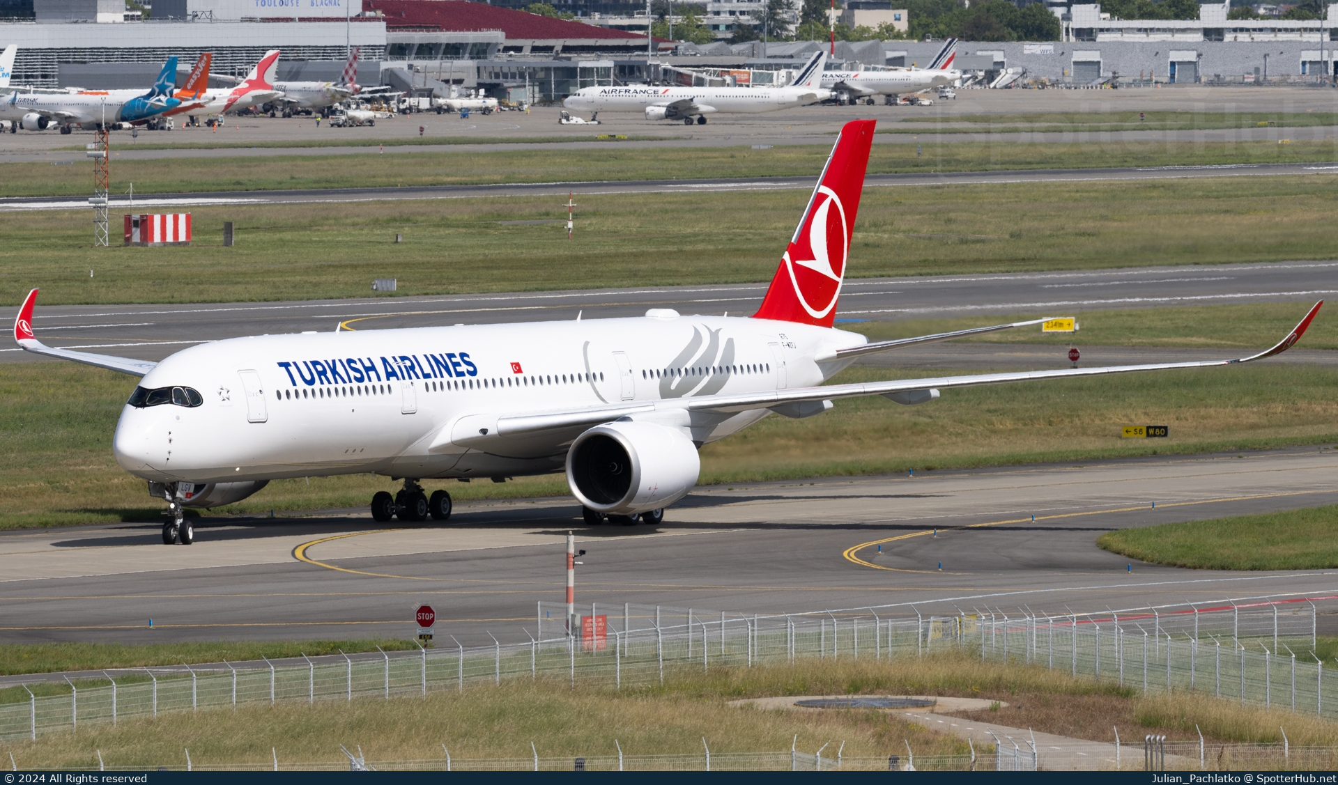 Photo of F-WZFJ - Airbus A350-941 operated by Turkish Airlines