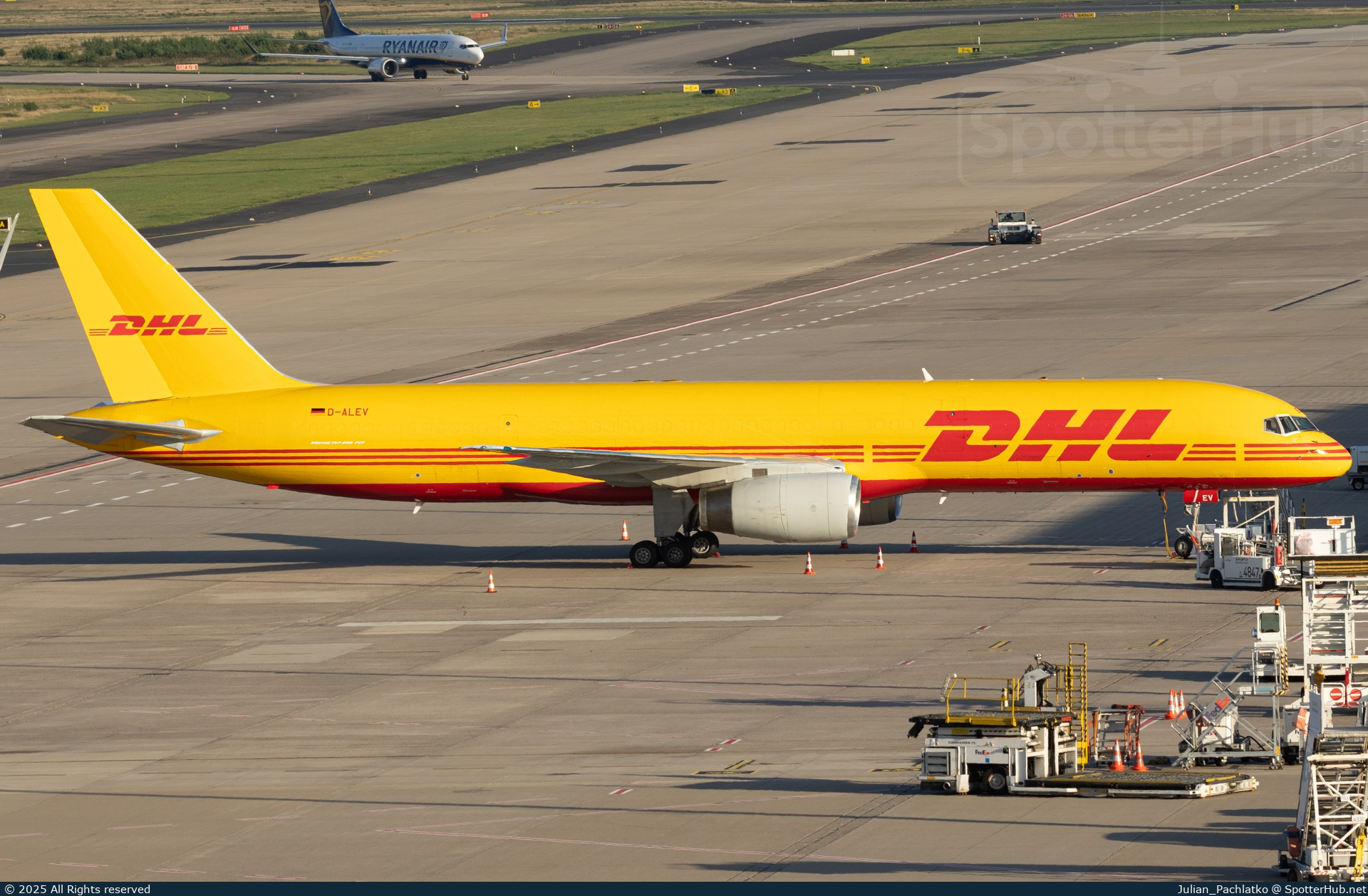 Photo of D-ALEV - Boeing 757-28A(PCF) operated by European Air Transport