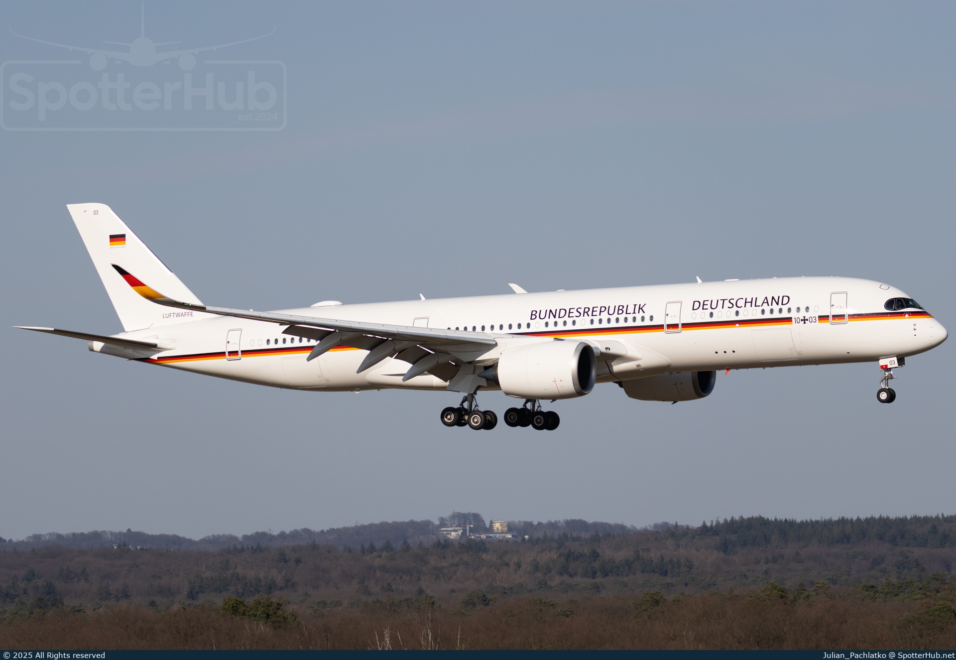 Photo of 10+03 - Airbus A350-941(CJ) operated by German Air Force