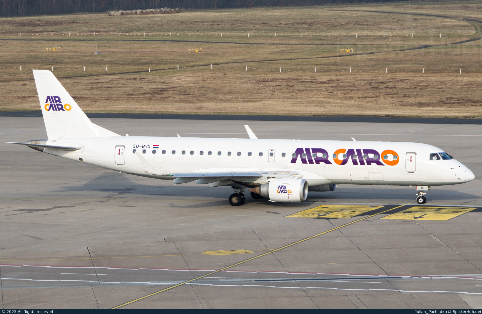 Photo of SU-BVG - Embraer ERJ-190LR operated by Air Cairo