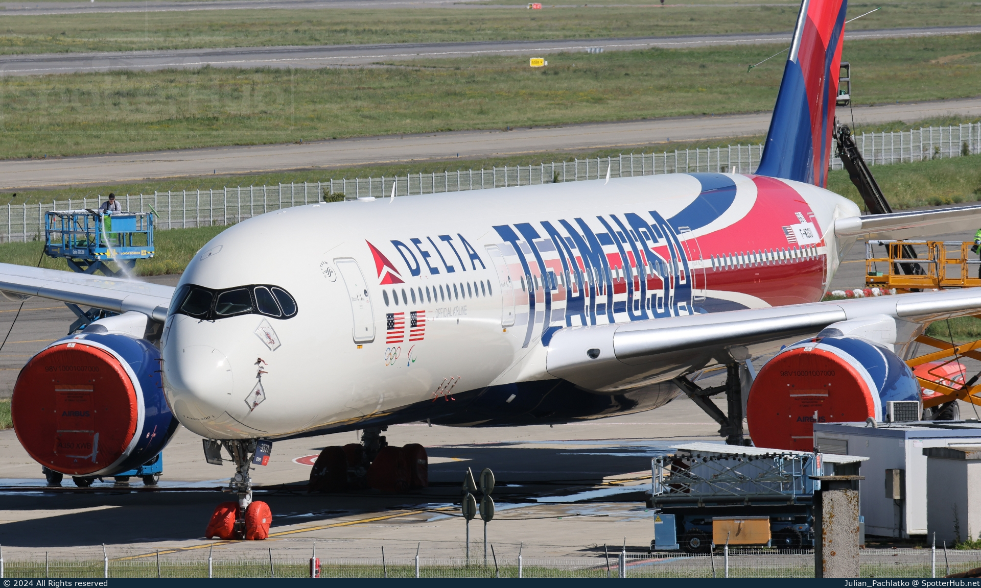 Photo of F-WZGU - Airbus A350-941 operated by Delta Air Lines