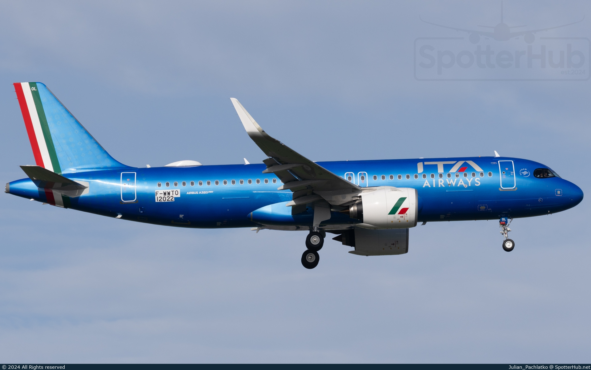 Photo of F-WWTO - Airbus A320-272N operated by ITA Airways