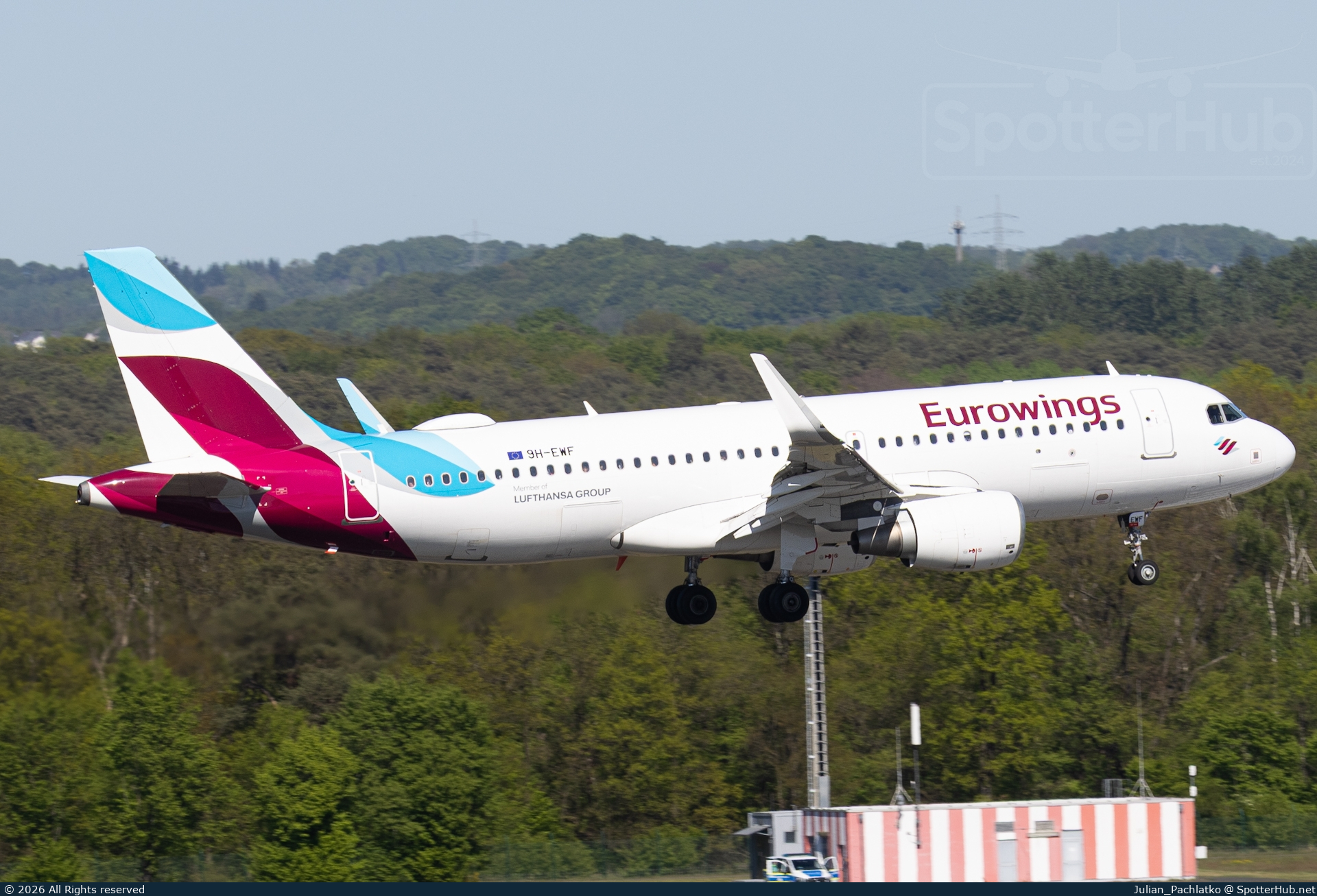 Photo of 9H-EWF - Airbus A320-214 operated by Eurowings Europe Malta