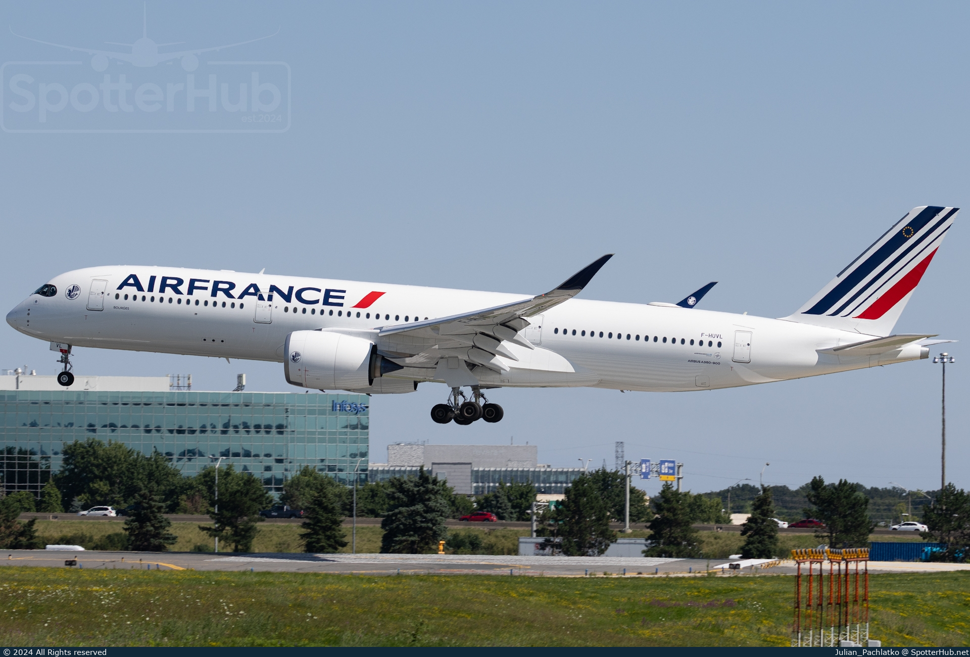 Photo of F-HUVL - Airbus A350-941 operated by Air France