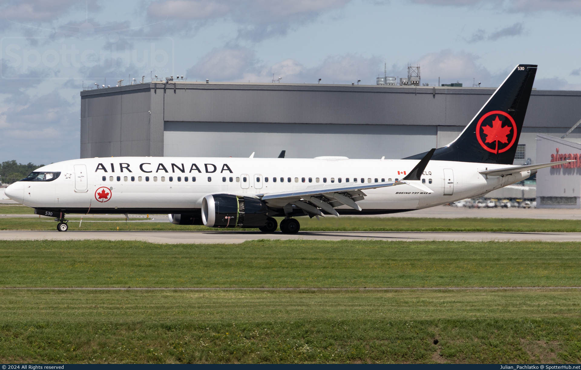 Photo of C-GELQ - Boeing 737 MAX 8 operated by Air Canada