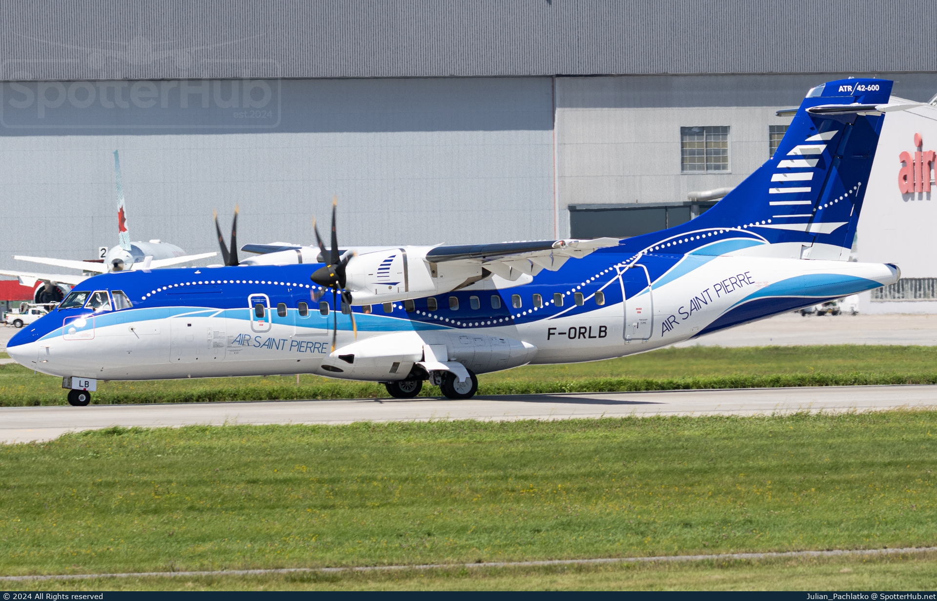Photo of F-ORLB - ATR 42-600 operated by Air Saint-Pierre