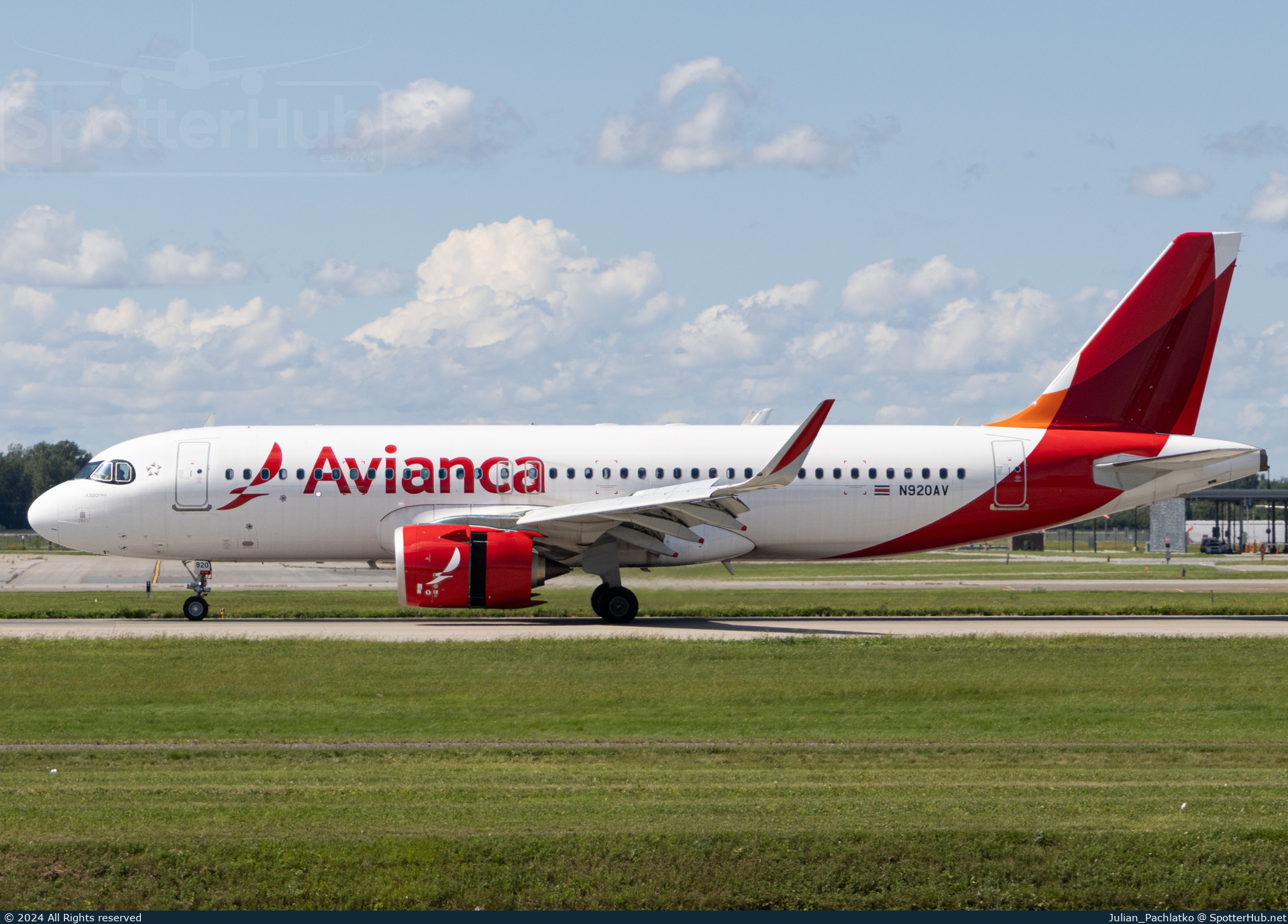 Photo of N920AV - Airbus A320-251N operated by Avianca Costa Rica