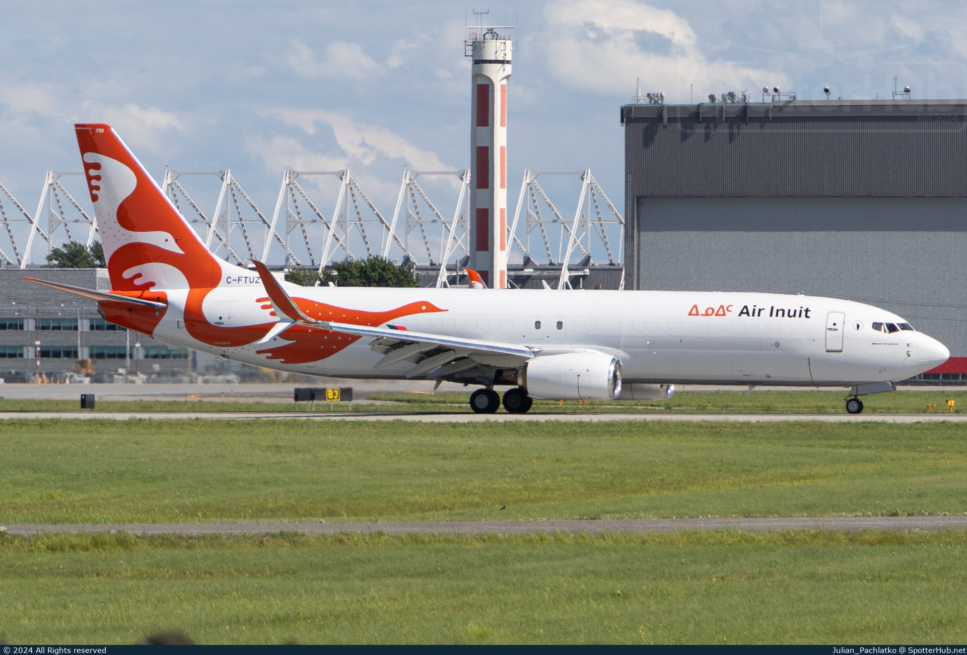 Photo of C-FTUZ - Boeing 737-8LD(SF) operated by Air Inuit Cargo