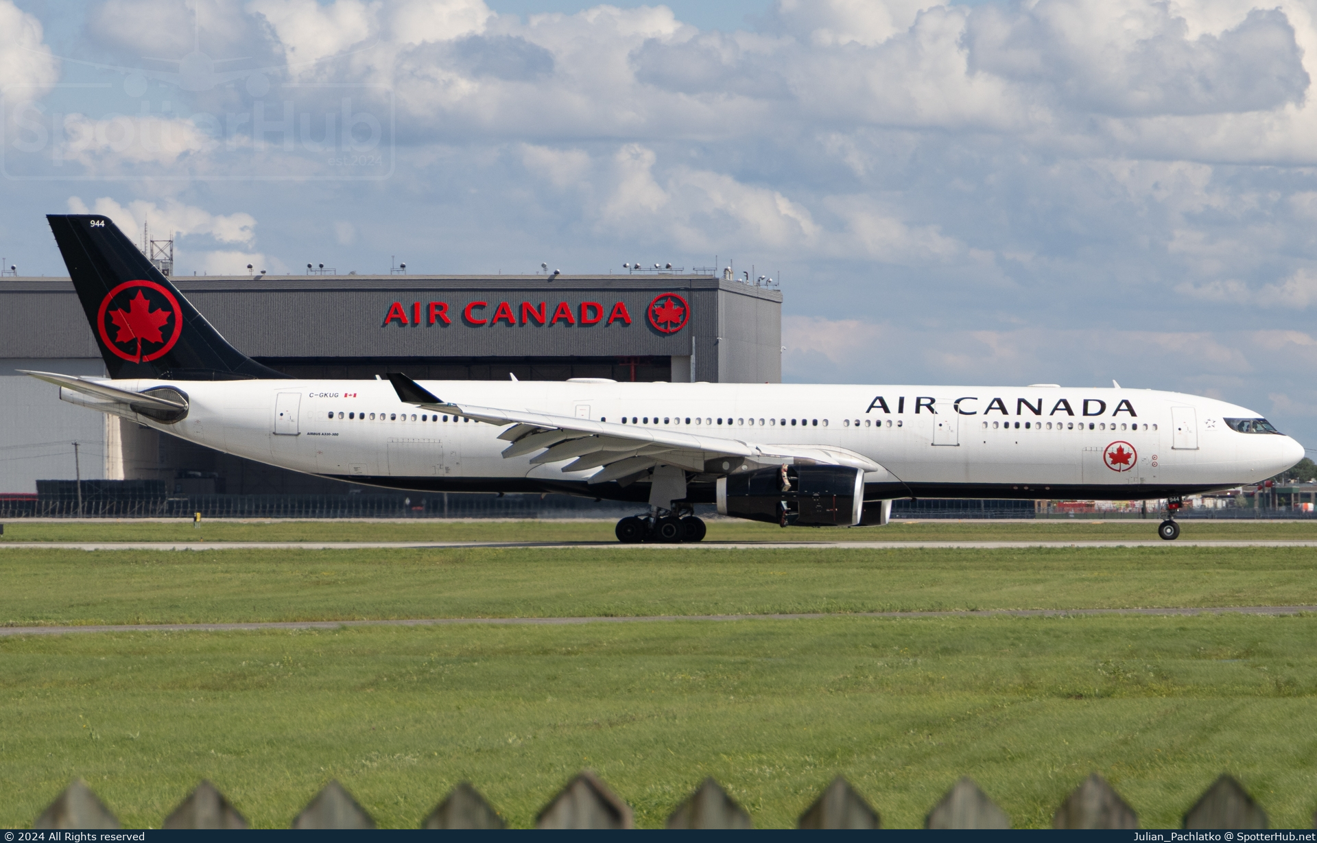 Photo of C-GKUG - Airbus A330-343 operated by Air Canada