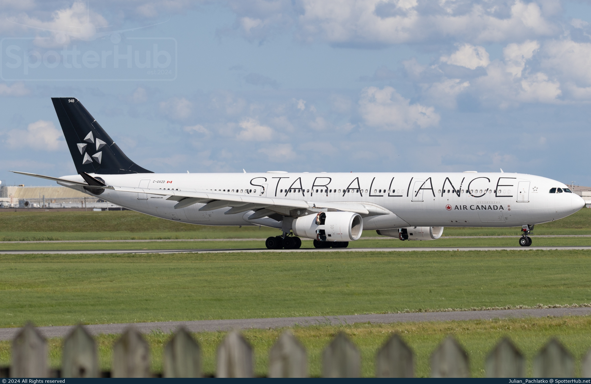 Photo of C-GXZD - Airbus A330-343 operated by Air Canada