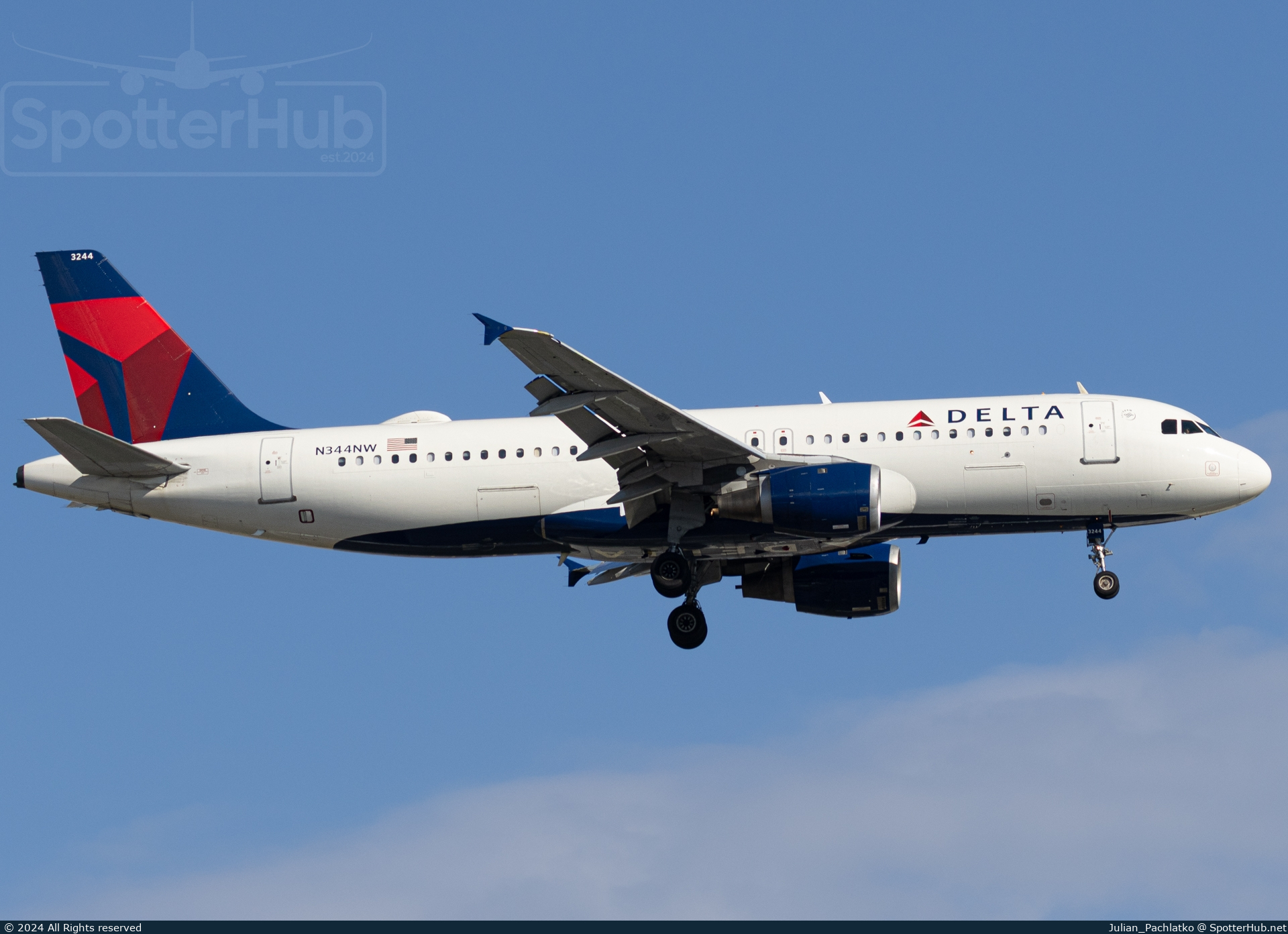 Photo of N344NW - Airbus A320-212 operated by Delta Air Lines