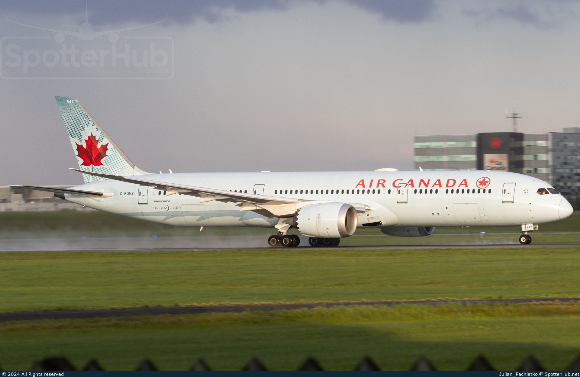 Photo of C-FGHZ - Boeing 787-9 Dreamliner operated by Air Canada