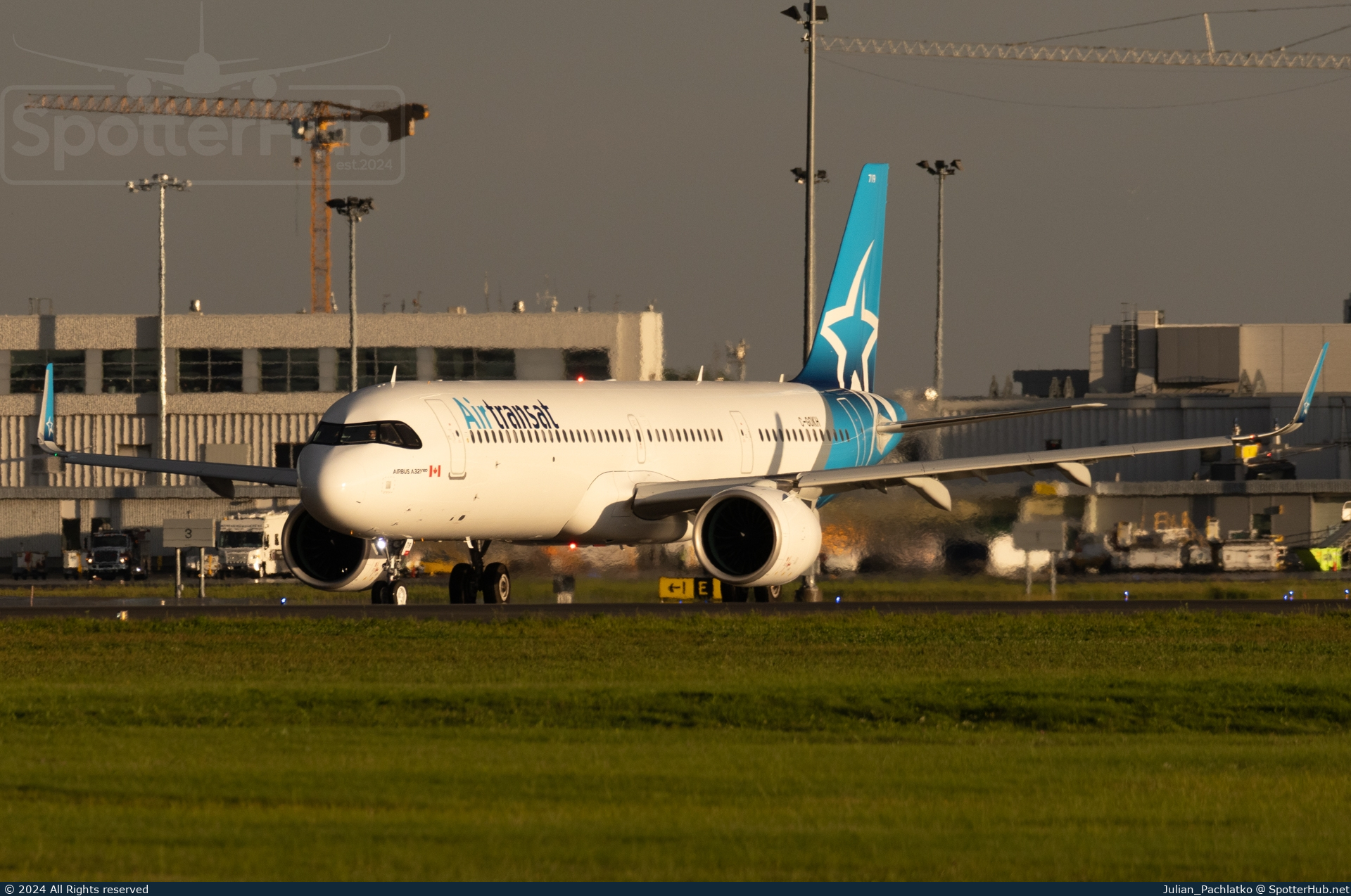 Photo of C-GOKH - Airbus A321-271NX operated by Air Transat
