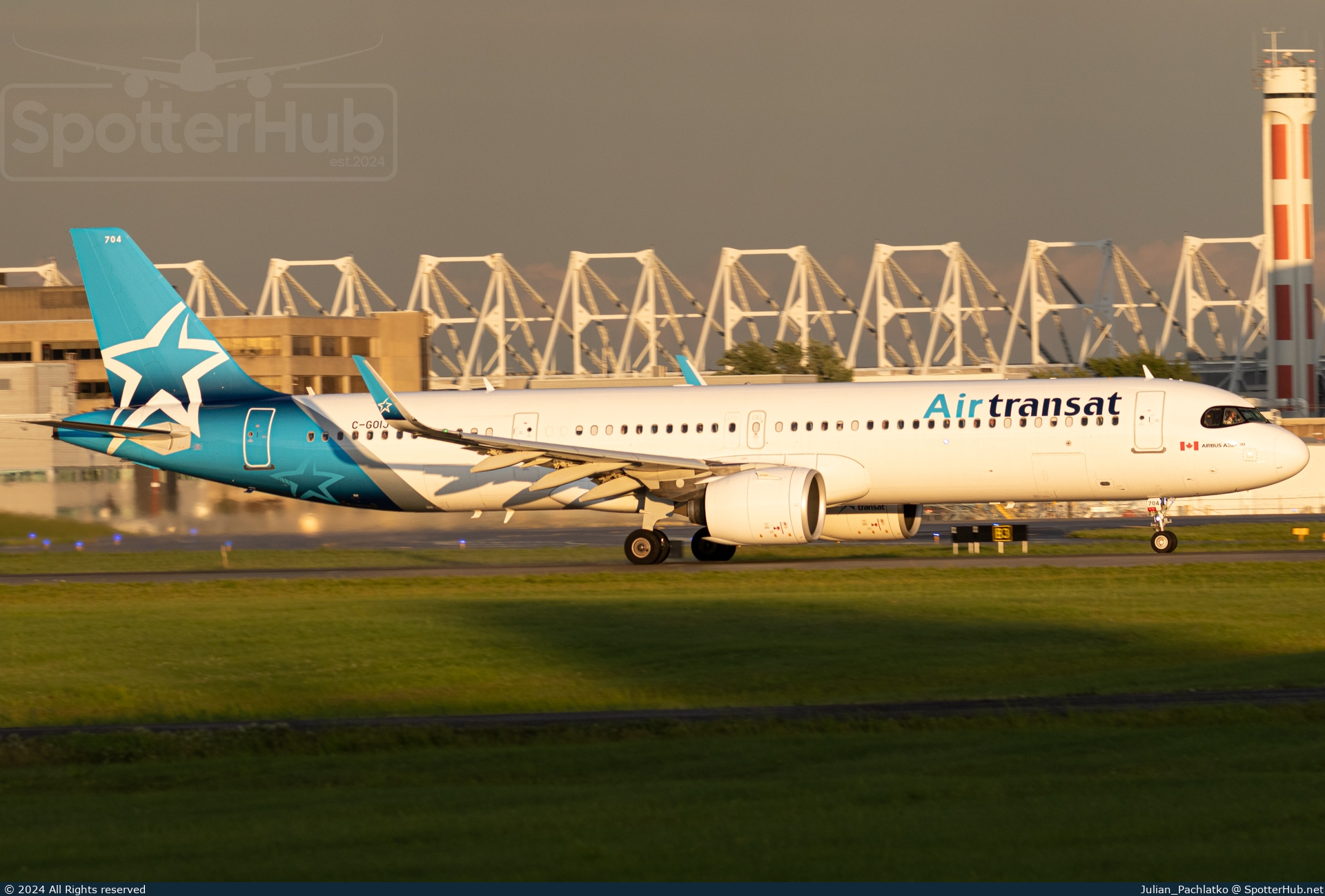 Photo of C-GOIJ - Airbus A321-271NX operated by Air Transat